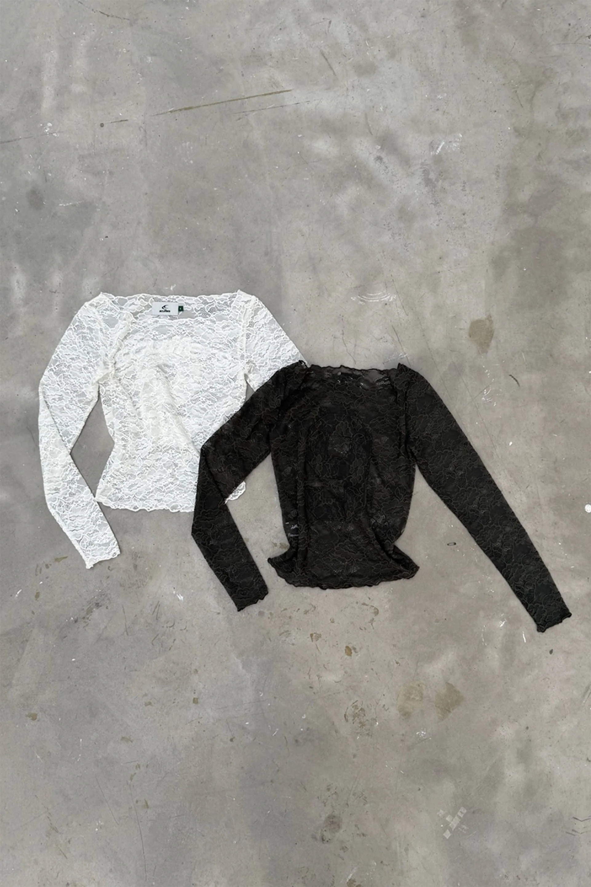 New Lace White Longsleeve - Image 5