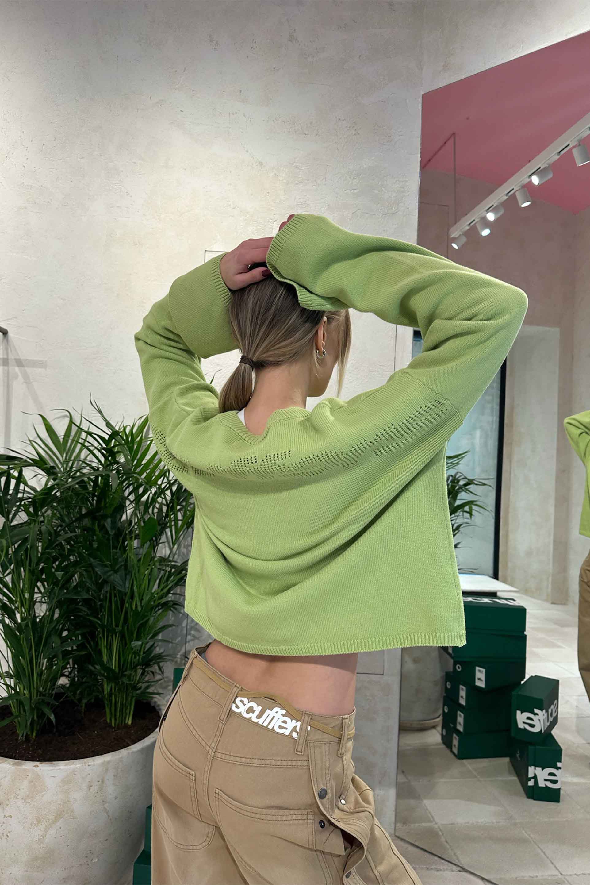 New Moon Green Knit - Image 8