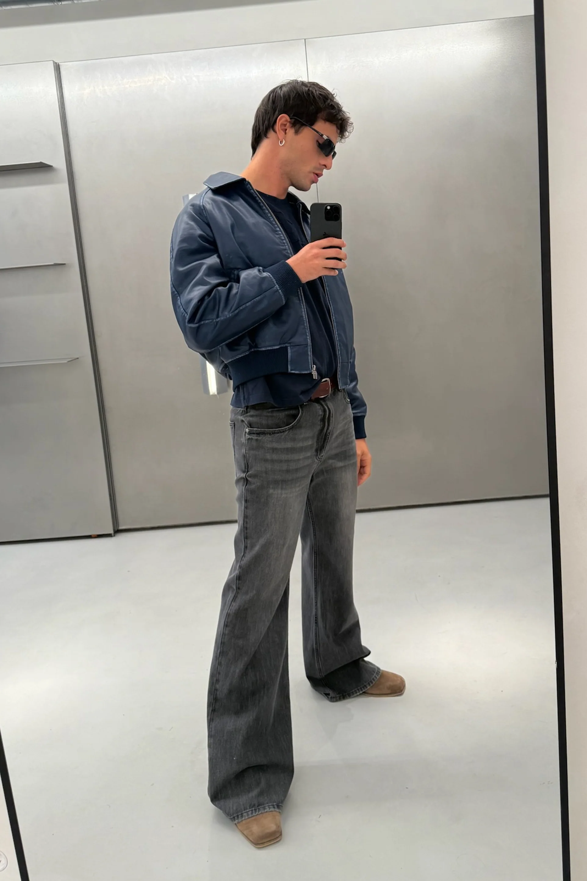 New Navy Raw Jacket - Image 5