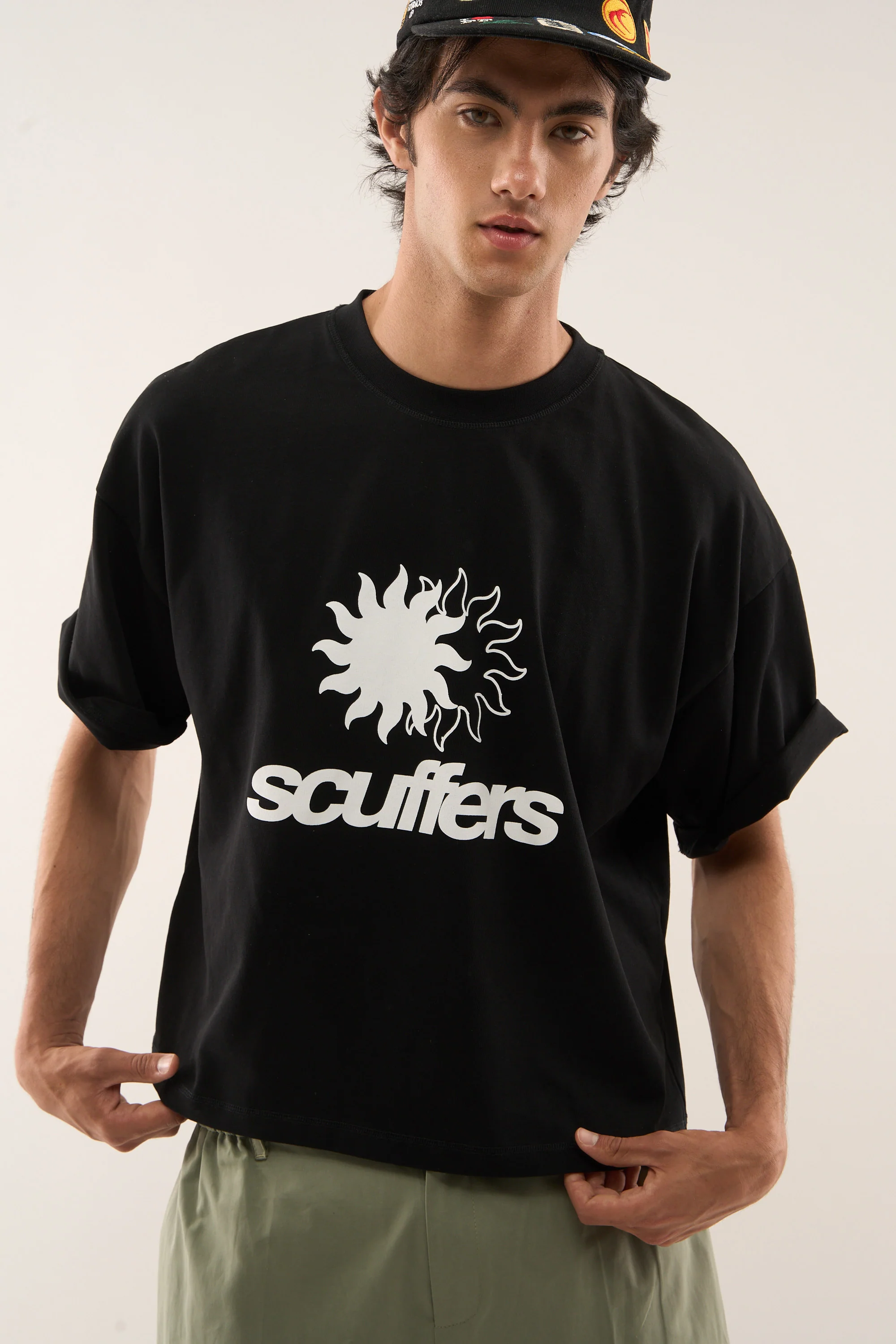 New Sun Black T-Shirt - Image 2