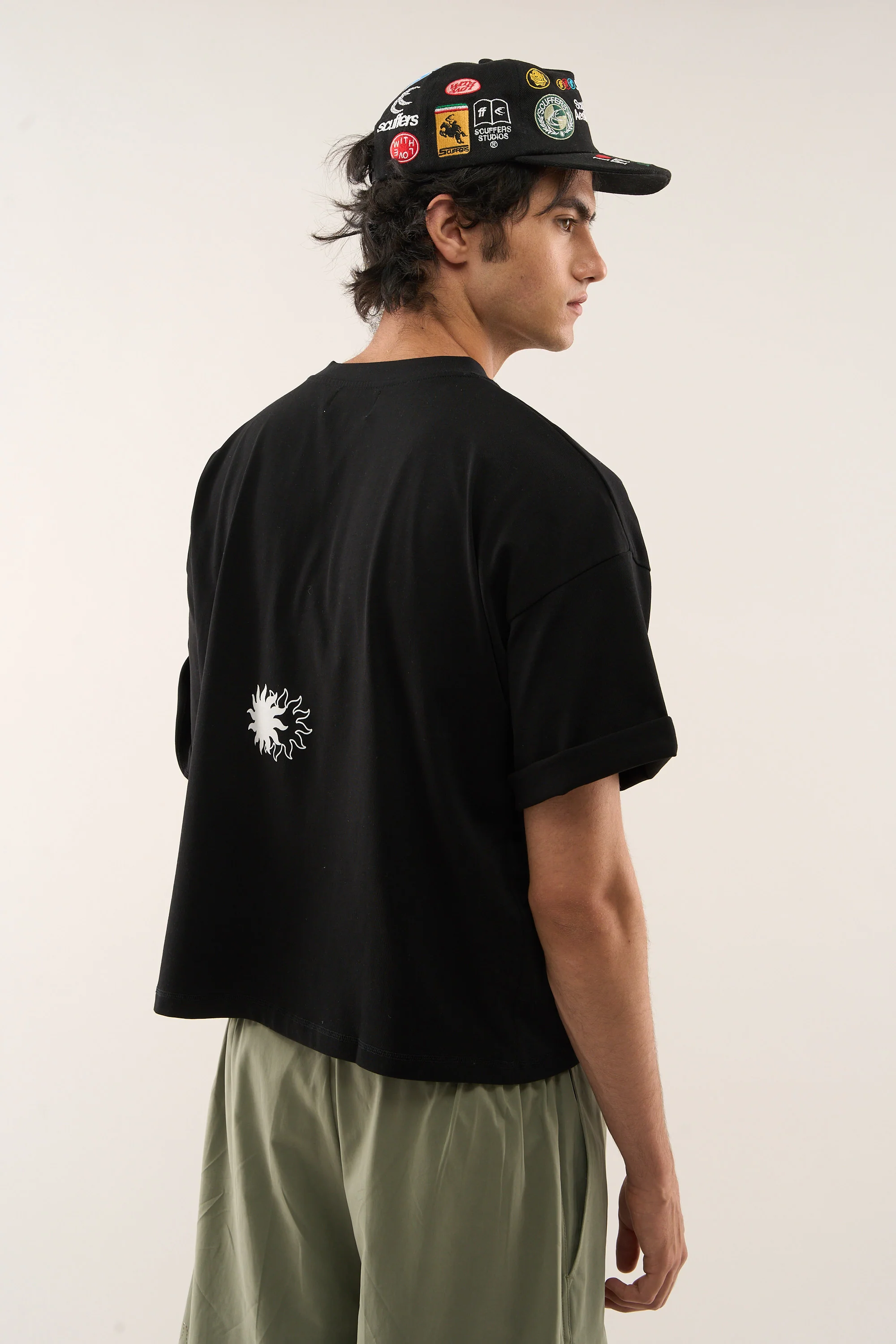 New Sun Black T-Shirt - Image 4