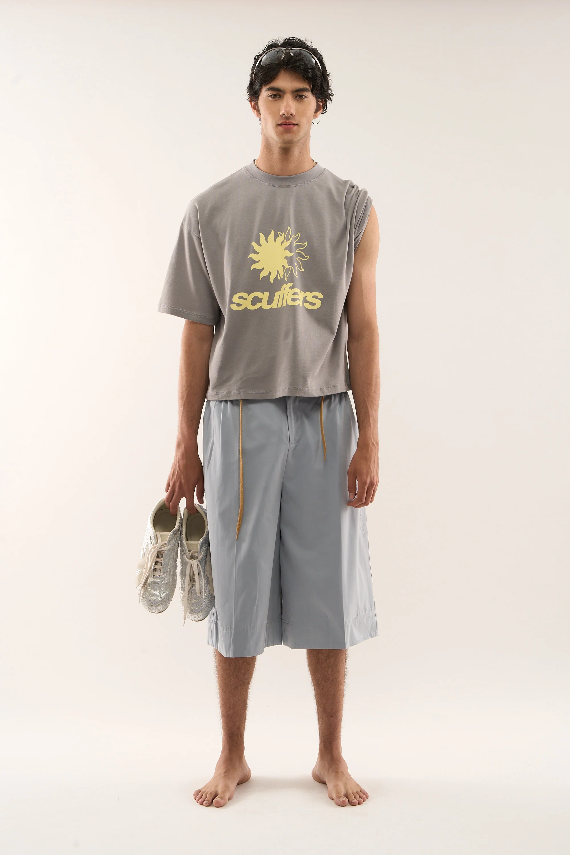 New Sun Grey T-Shirt - Image 2