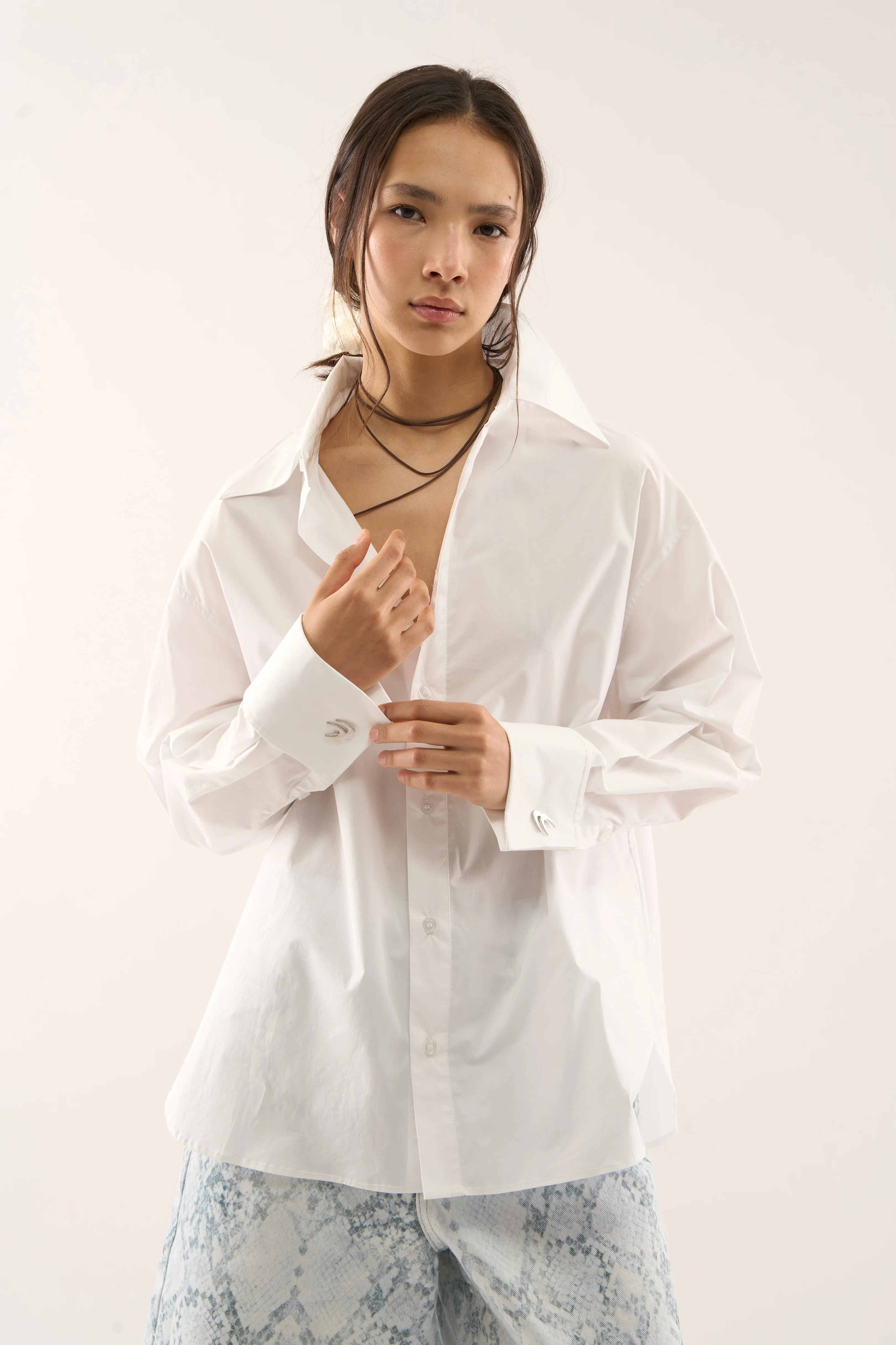 Night White Shirt - Image 7