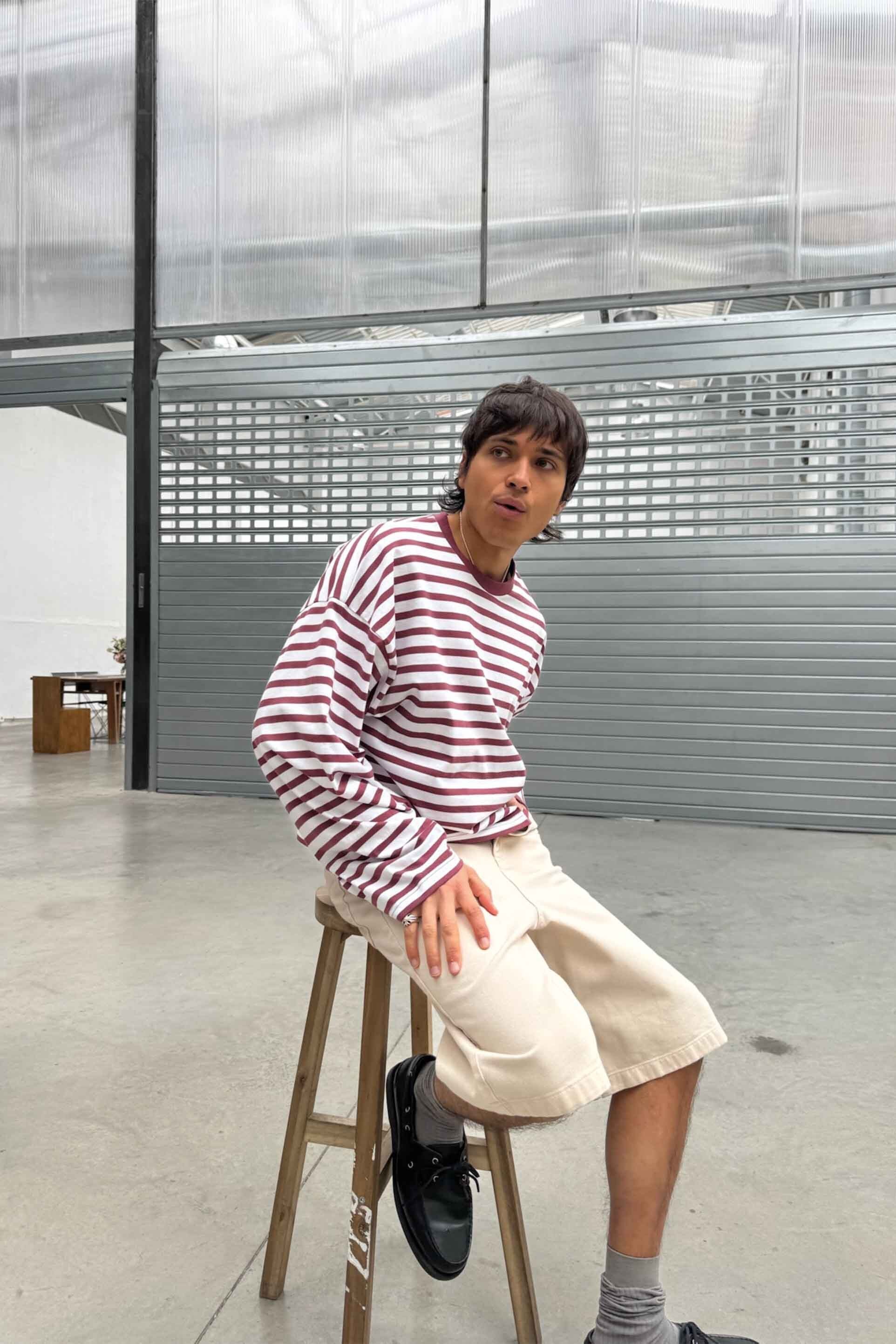 NIY Burgundy Longsleeve - Image 6
