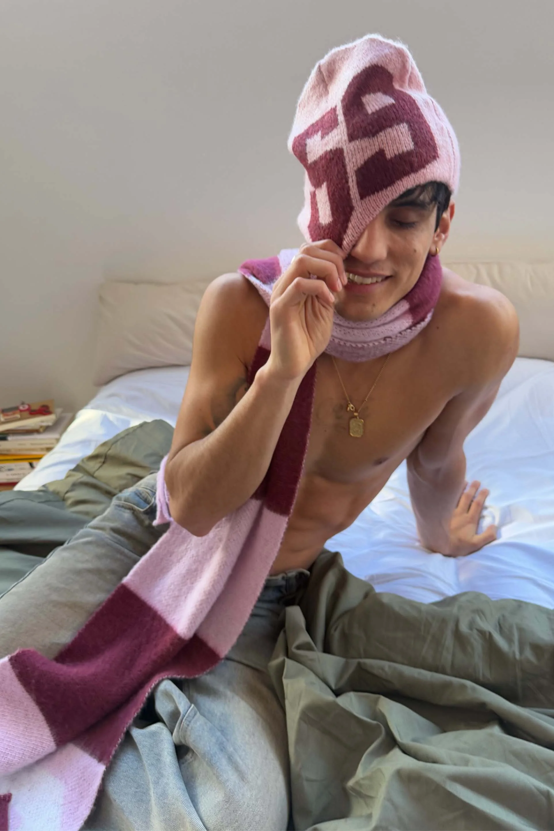 Nohole Burgundy Beanie - Image 4