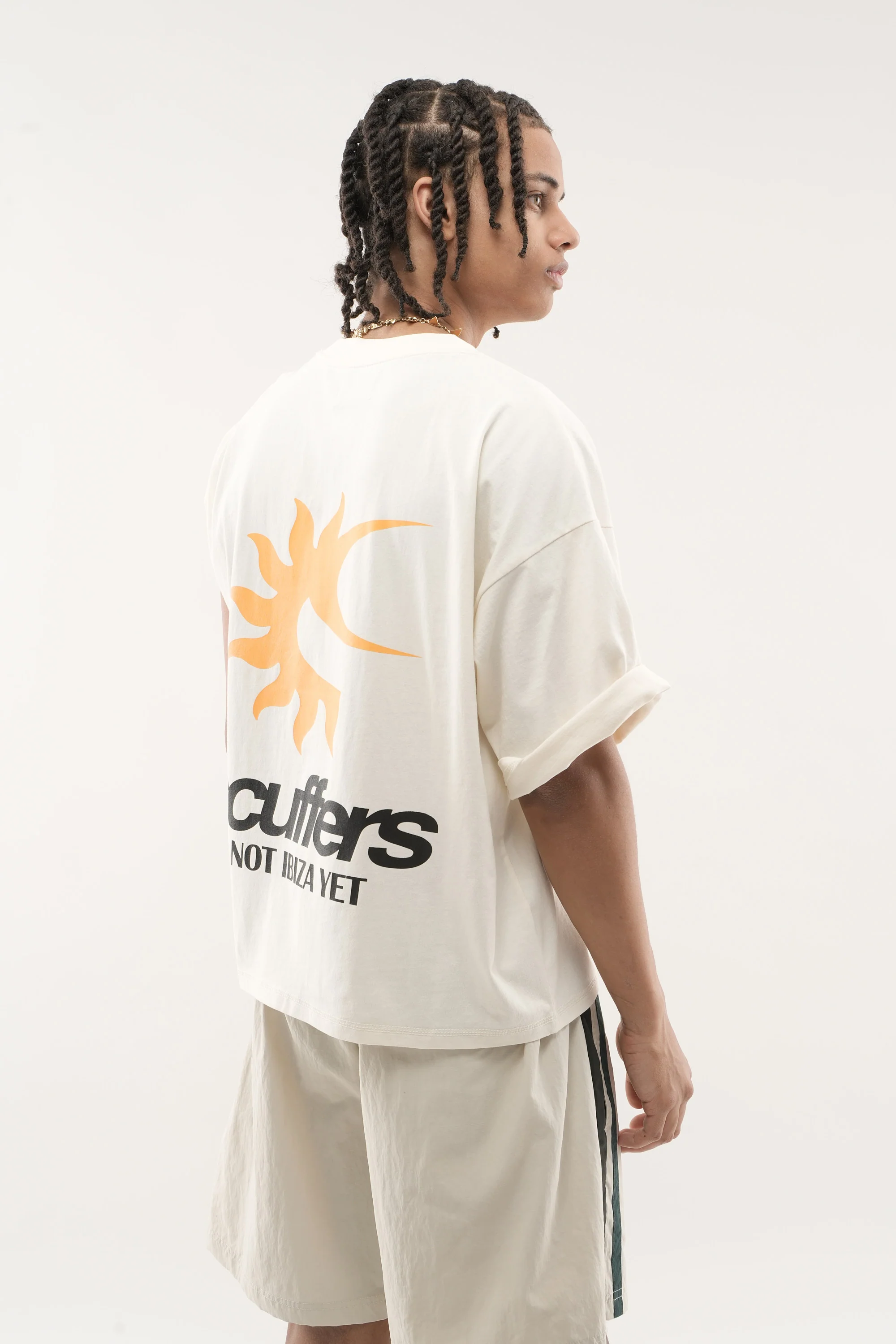 Not Ibiza Again Ecru T-Shirt - Image 5
