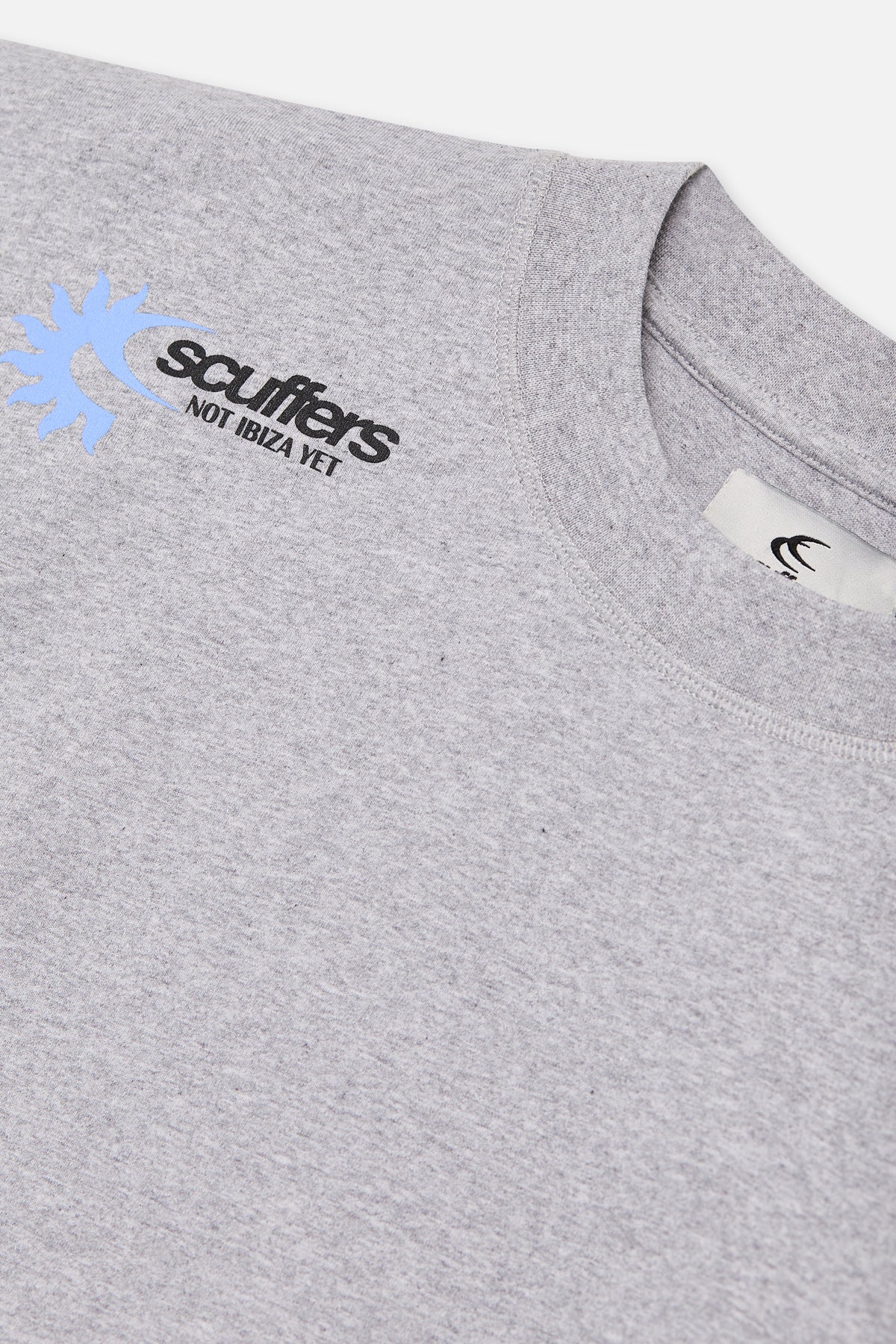 Not Ibiza Again Light Grey T-Shirt - Image 10