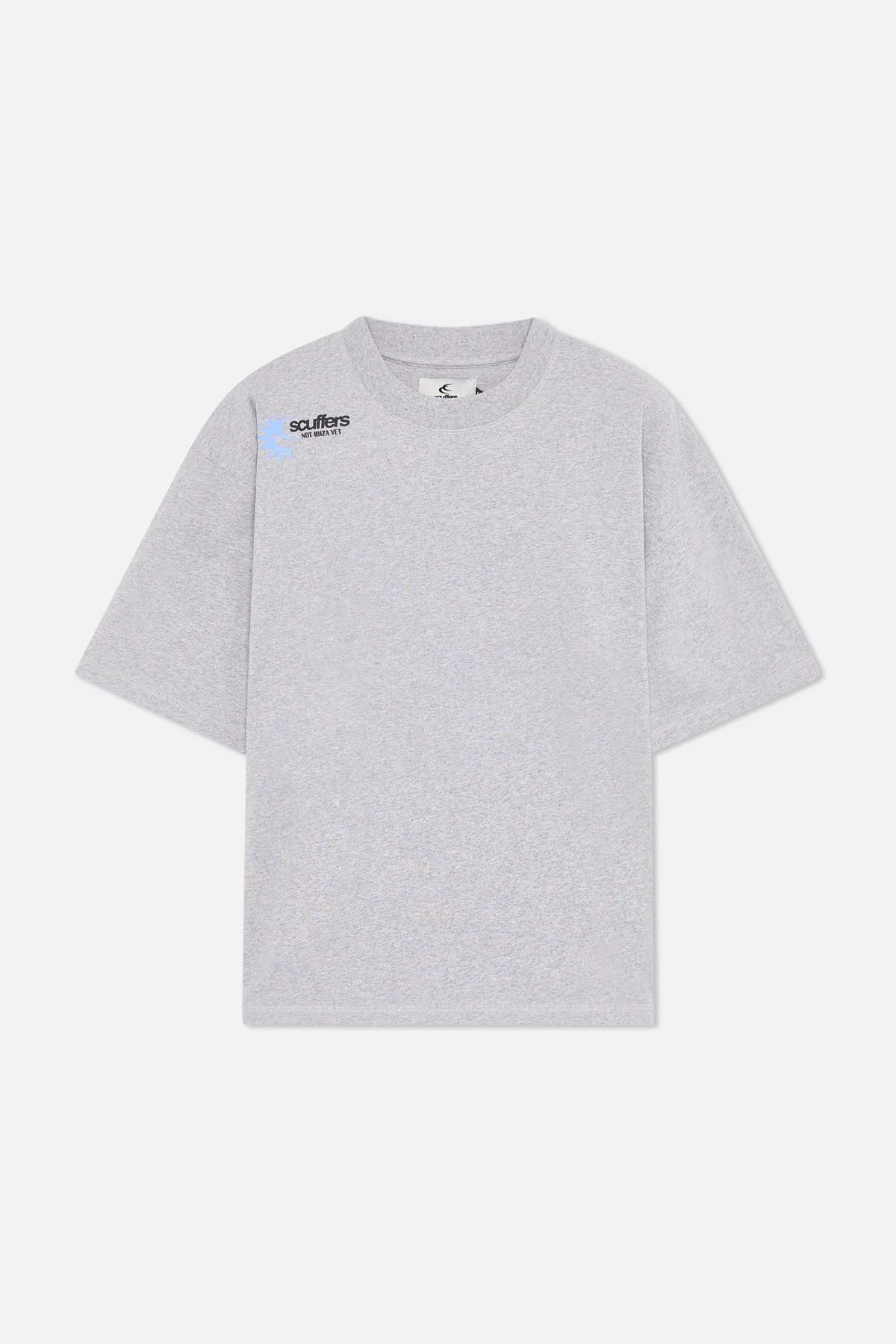 Not Ibiza Again Light Grey T-Shirt - Image 3