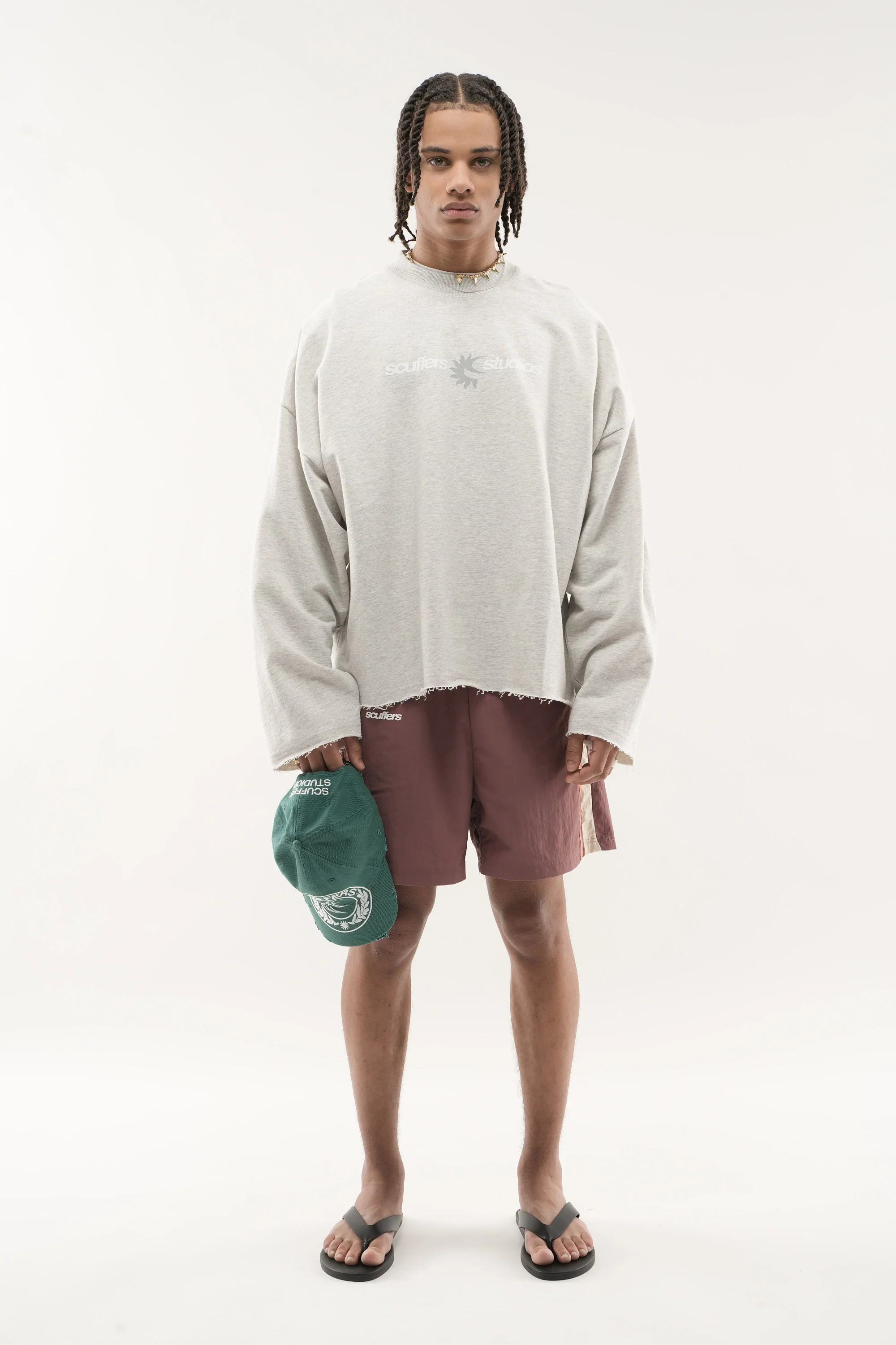 Not Ibiza Again Melange Sweatshirt - Image 2
