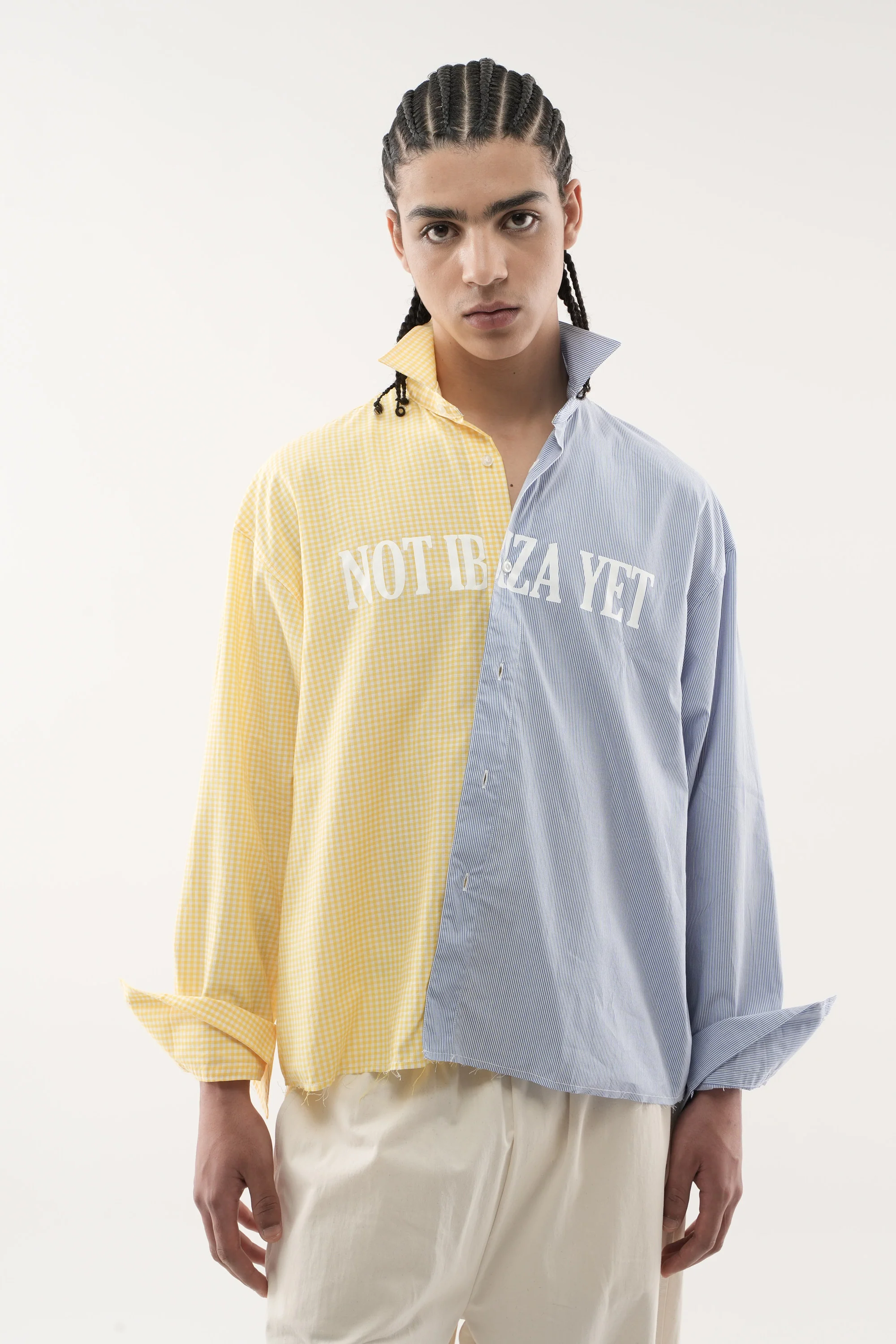 Not Ibiza Again Yellow Shirt - Image 3