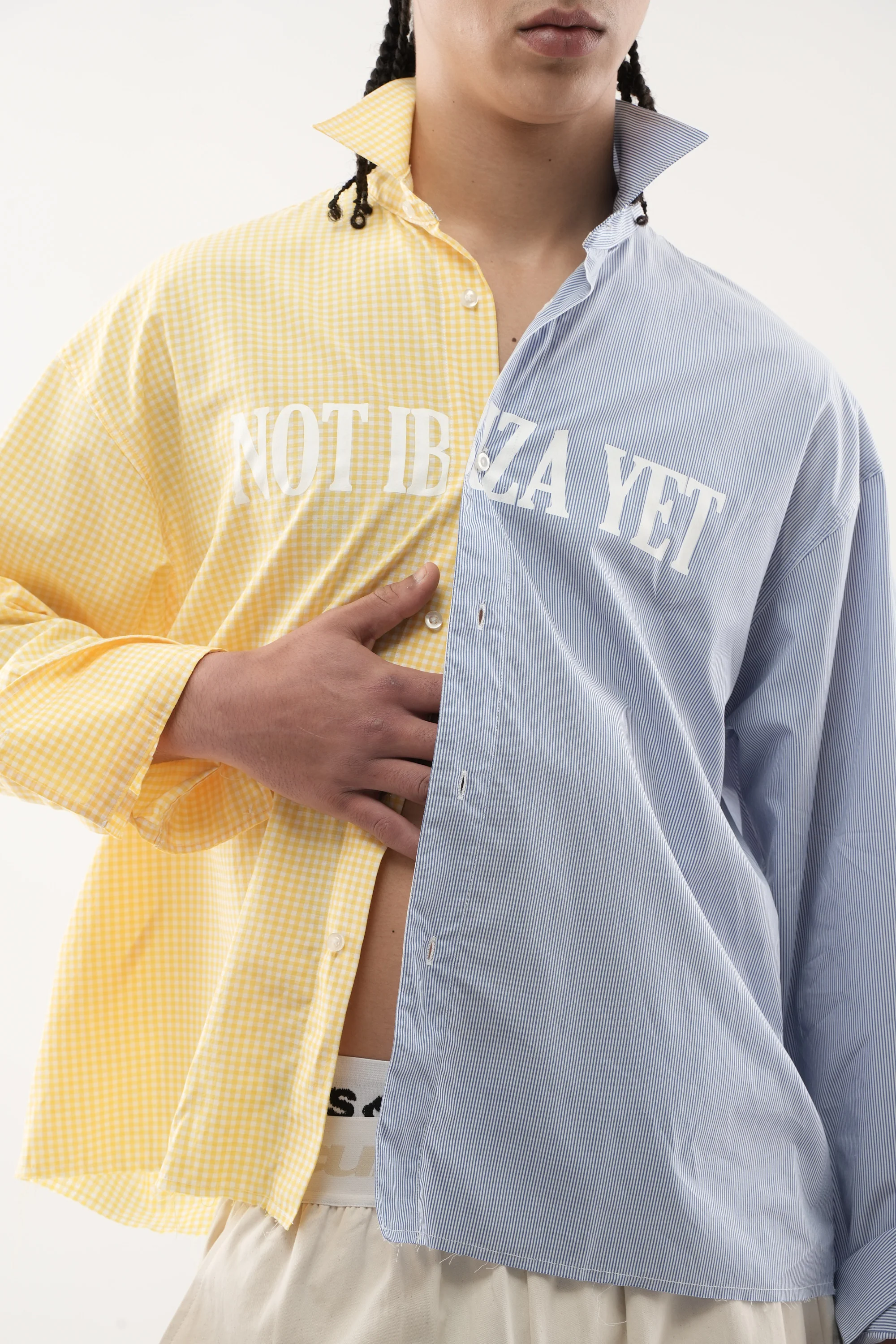 Not Ibiza Again Yellow Shirt - Image 8