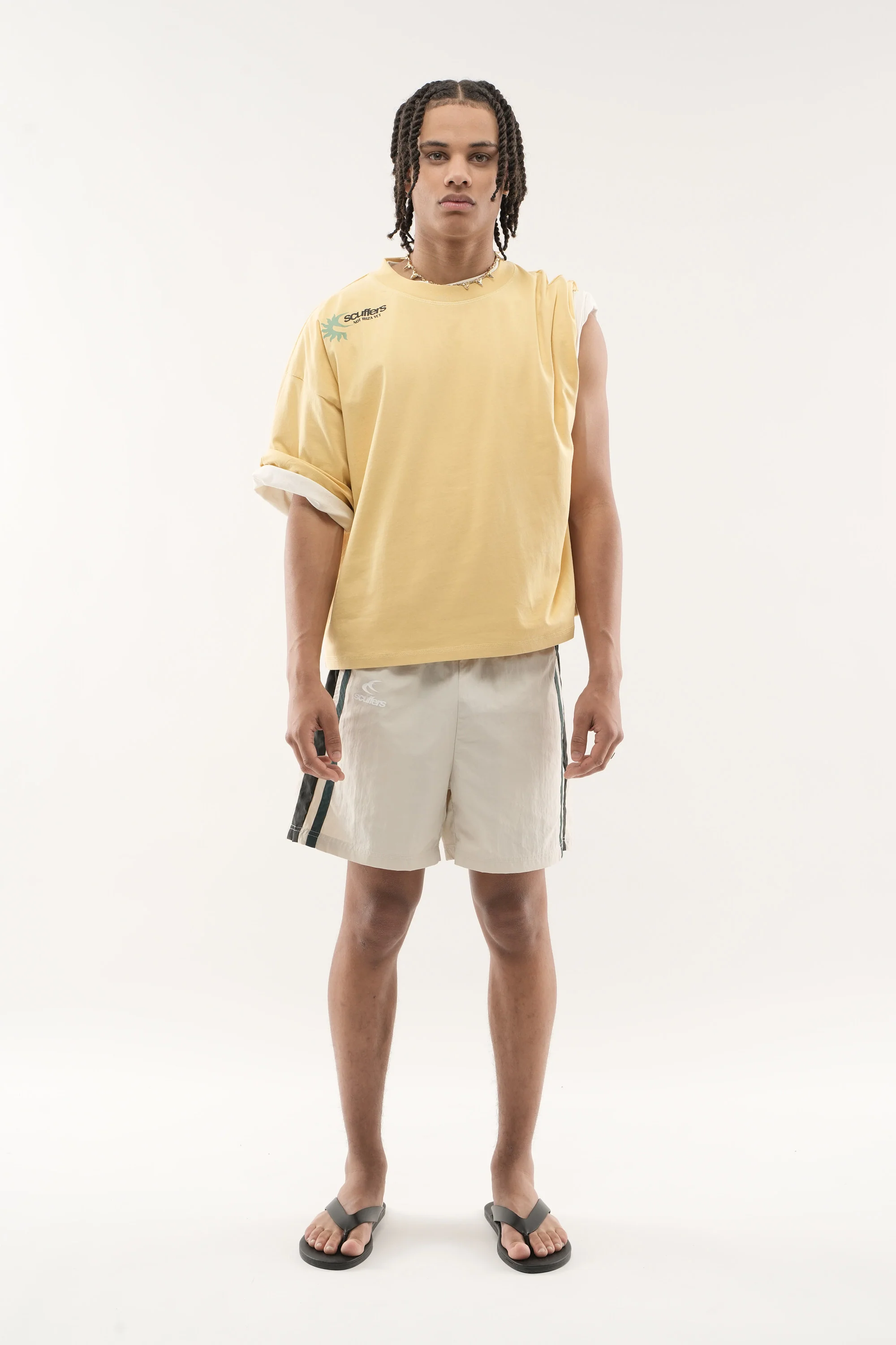 Not Ibiza Again Yellow T-Shirt - Image 2
