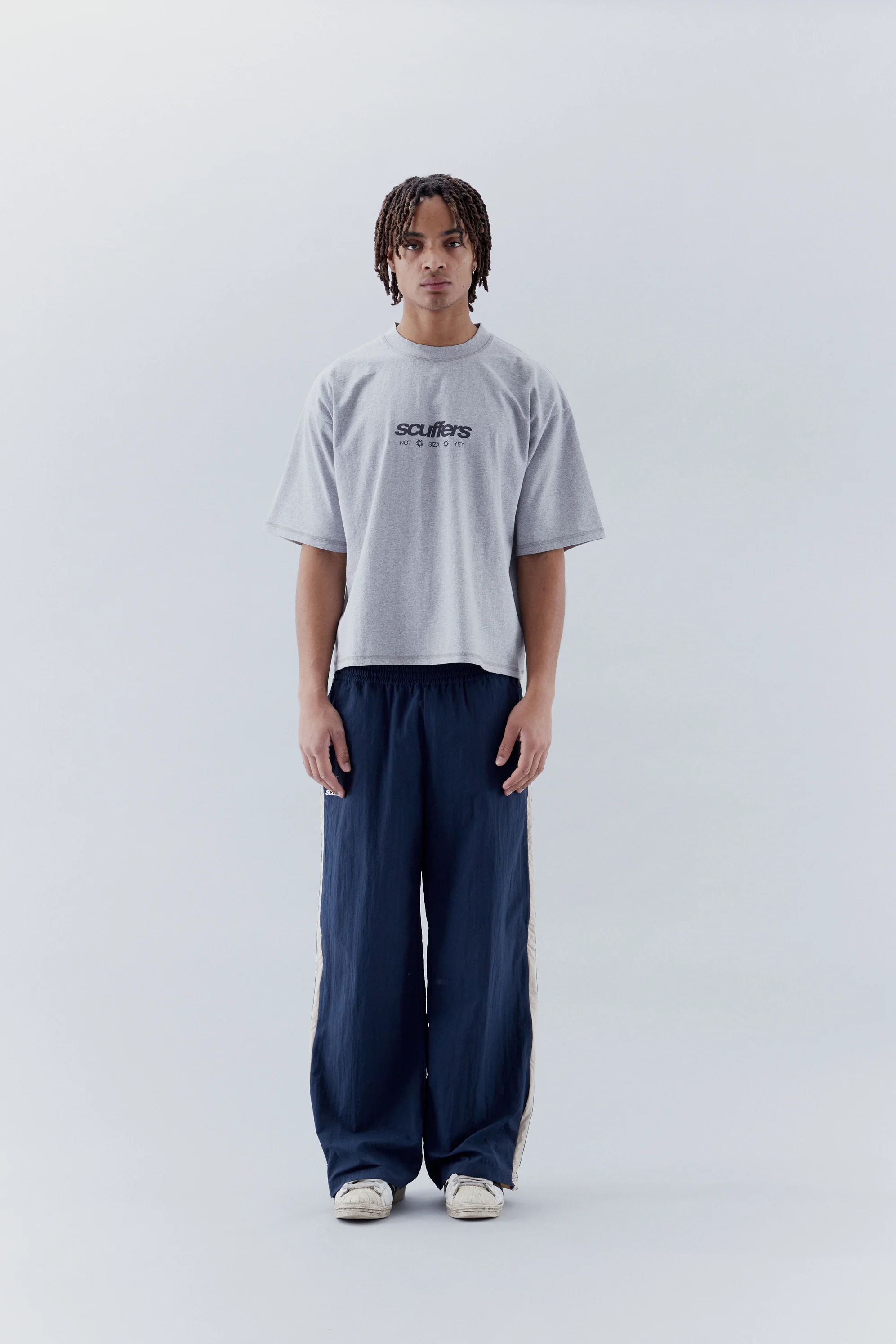 Not Ibiza Light Grey T-shirt - Image 4