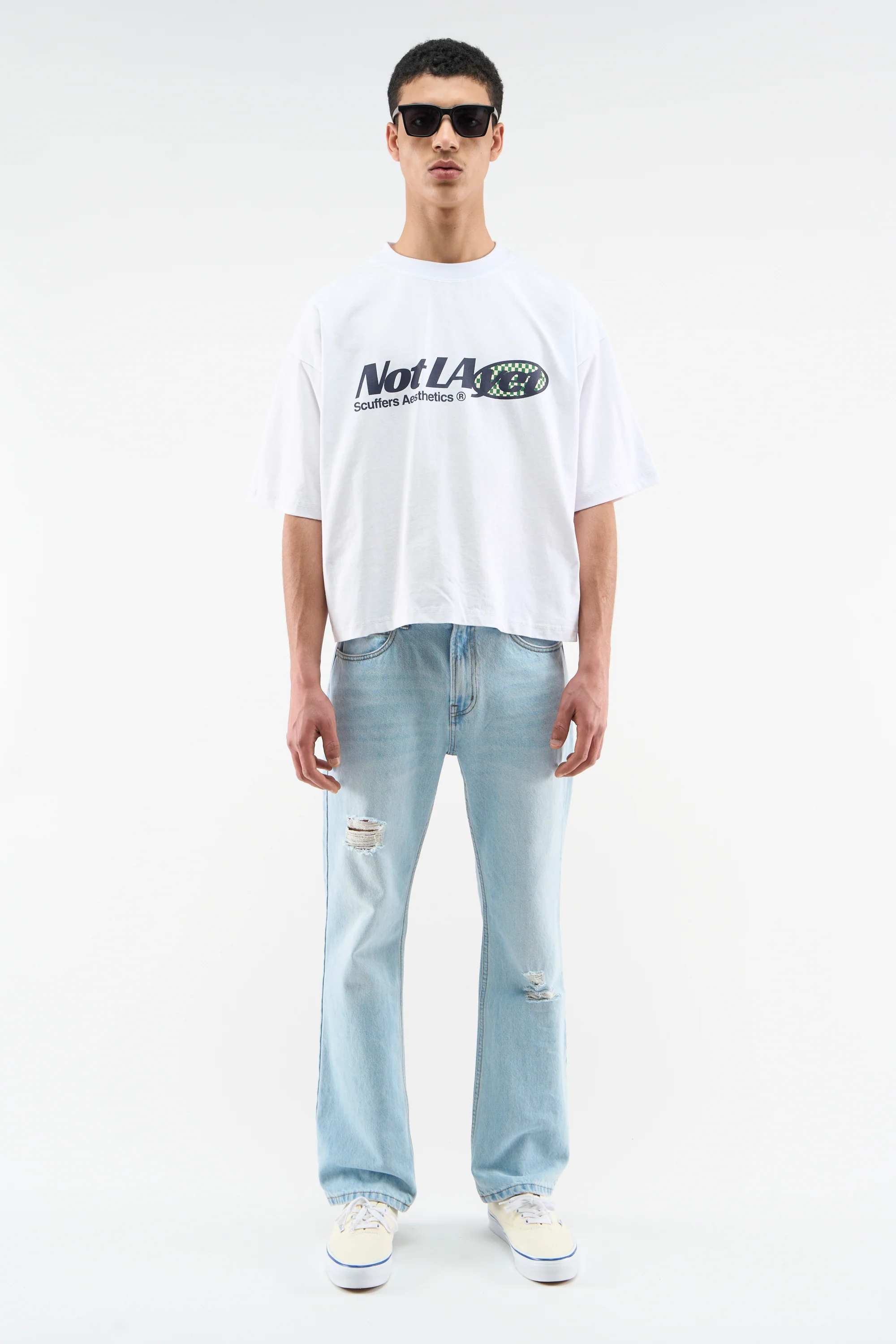 Not LA Yet White T-Shirt - Image 2