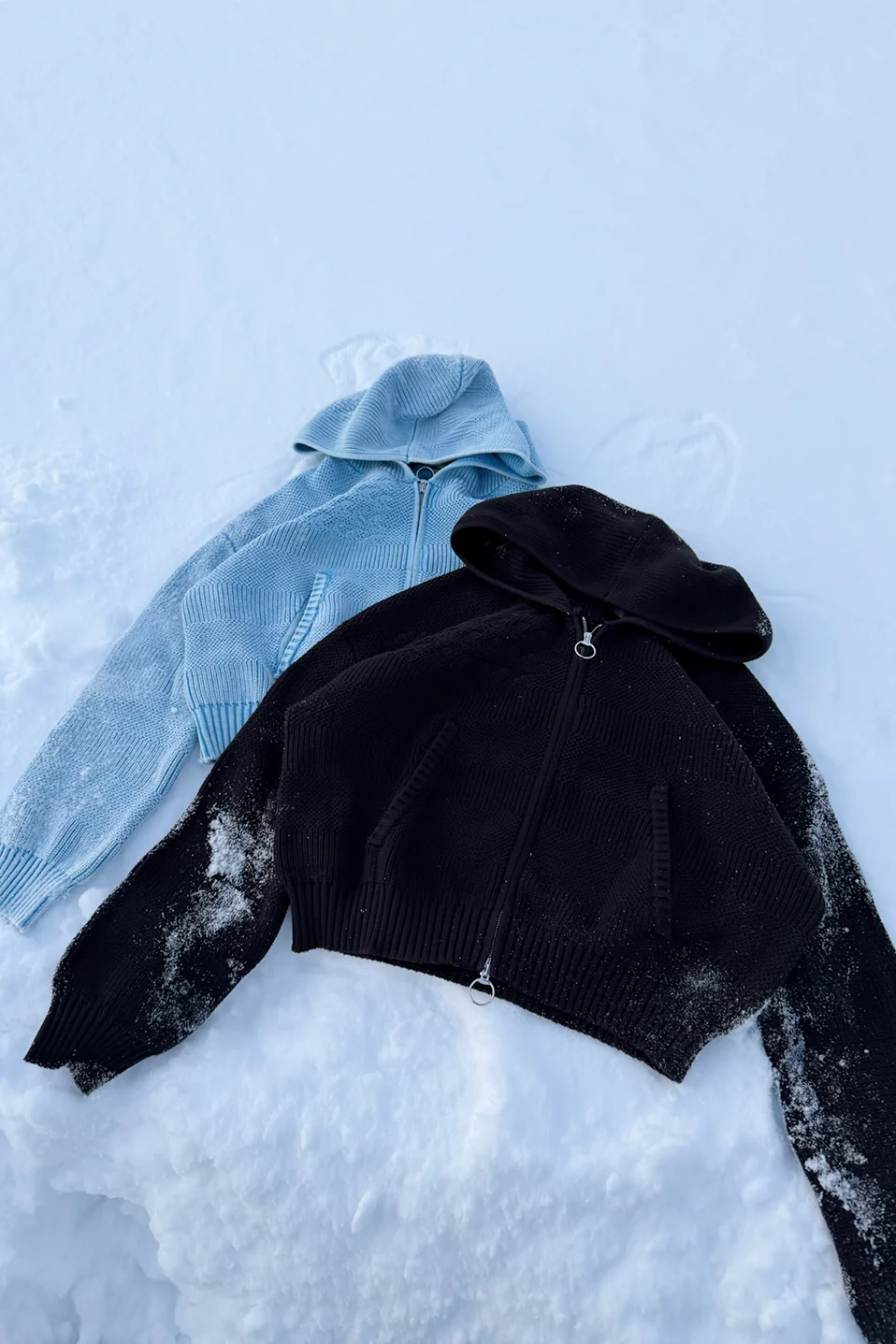 Nowhere Blue Knit Zipper - Image 8