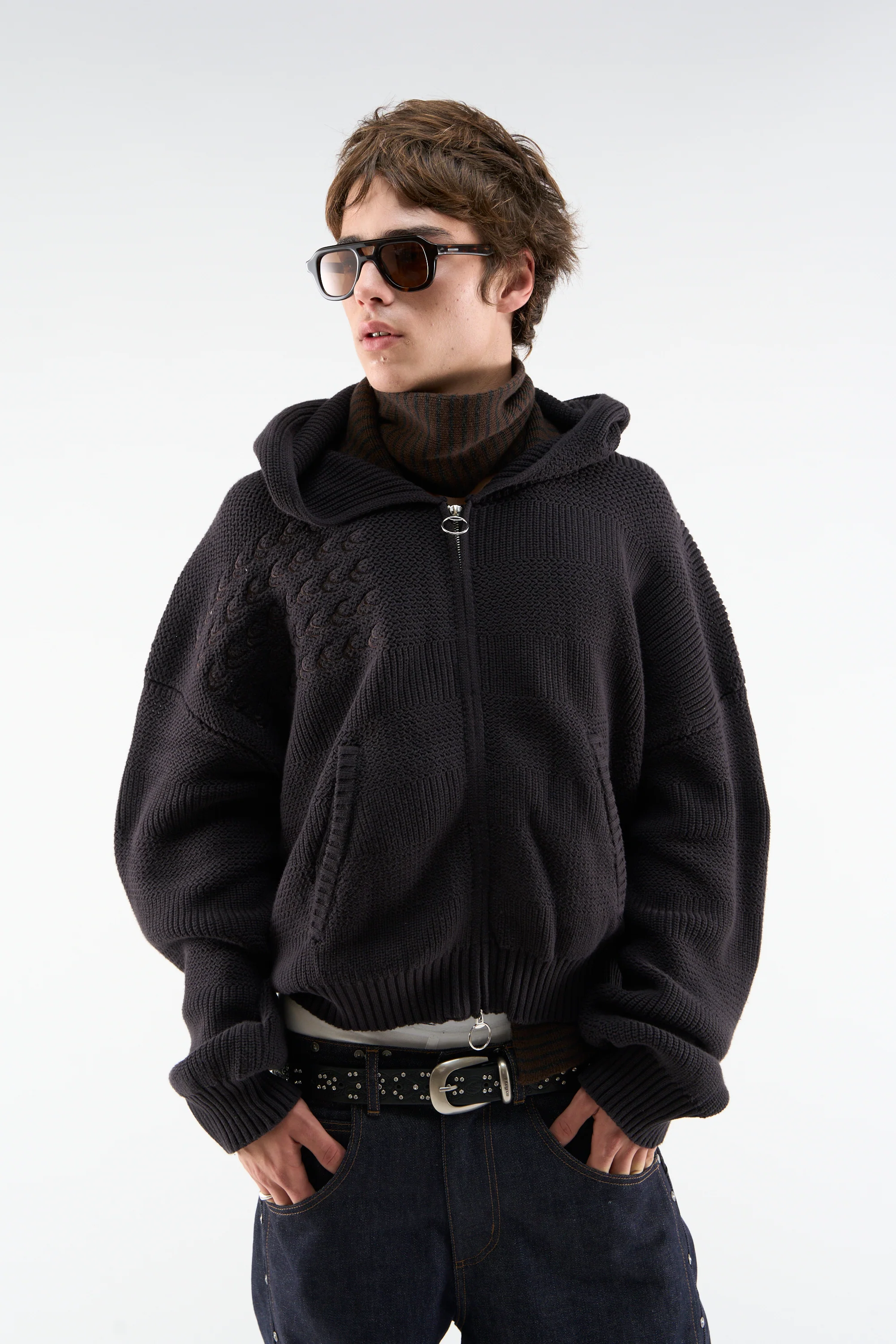 Nowhere Dark Knit Zipper - Image 2