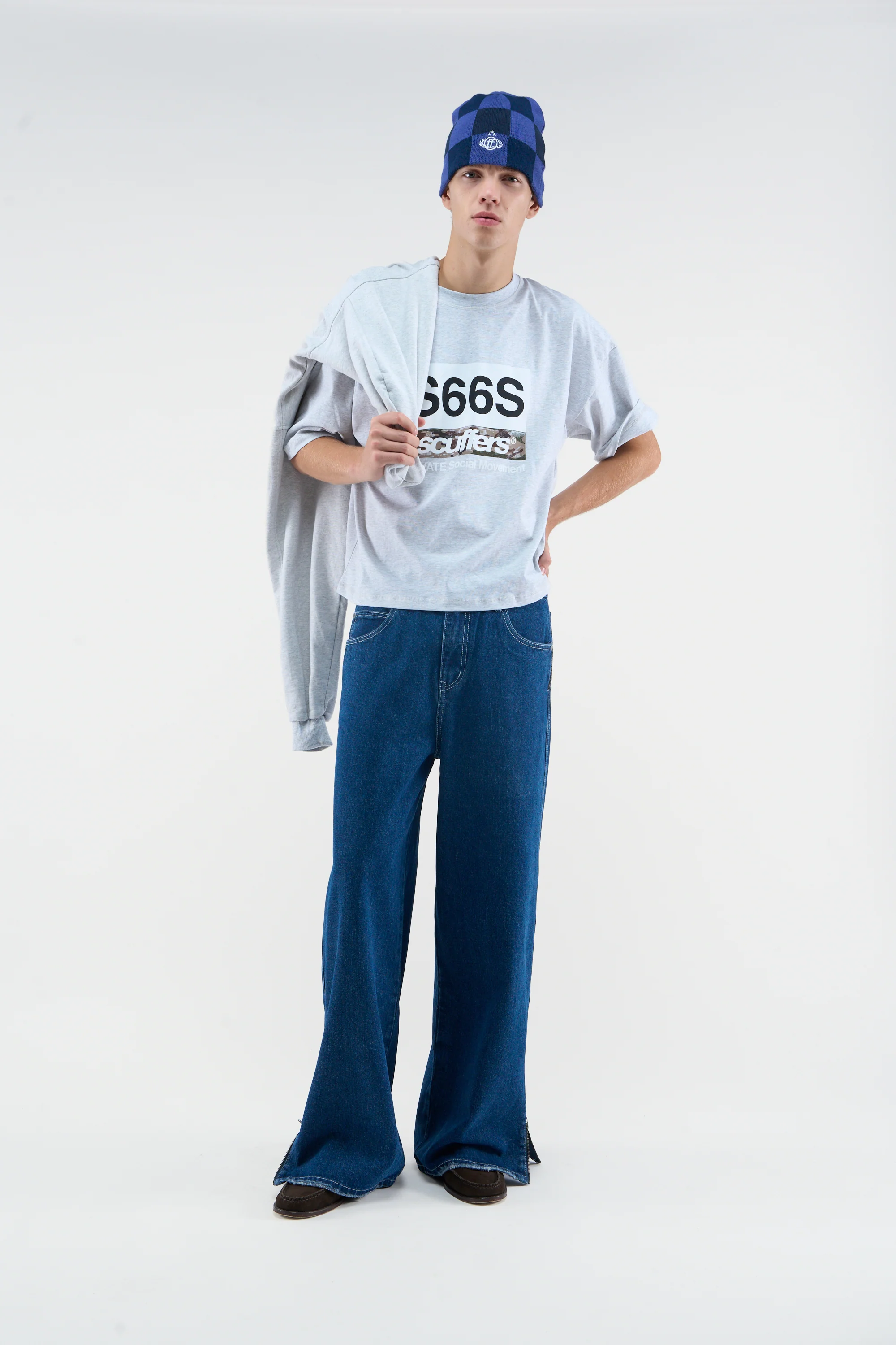NYC Grey Melange T-Shirt - Image 2