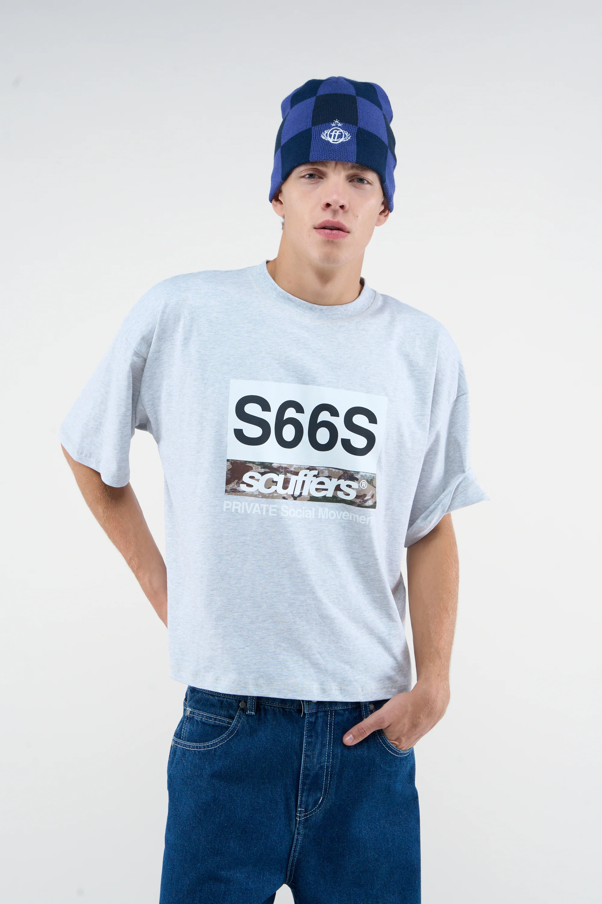 NYC Grey Melange T-Shirt - Image 4