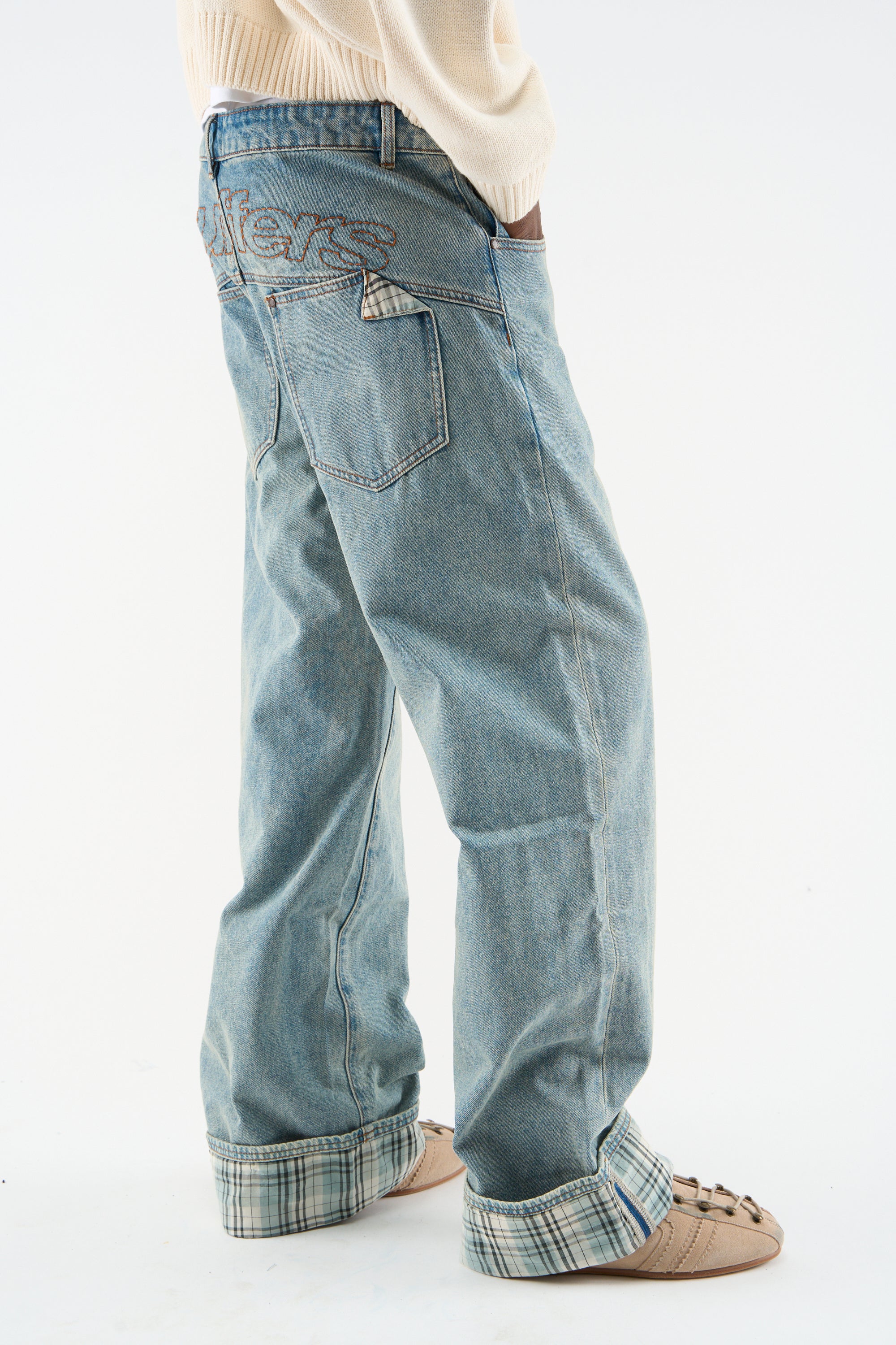 Oak Light Blue Pants - Image 4