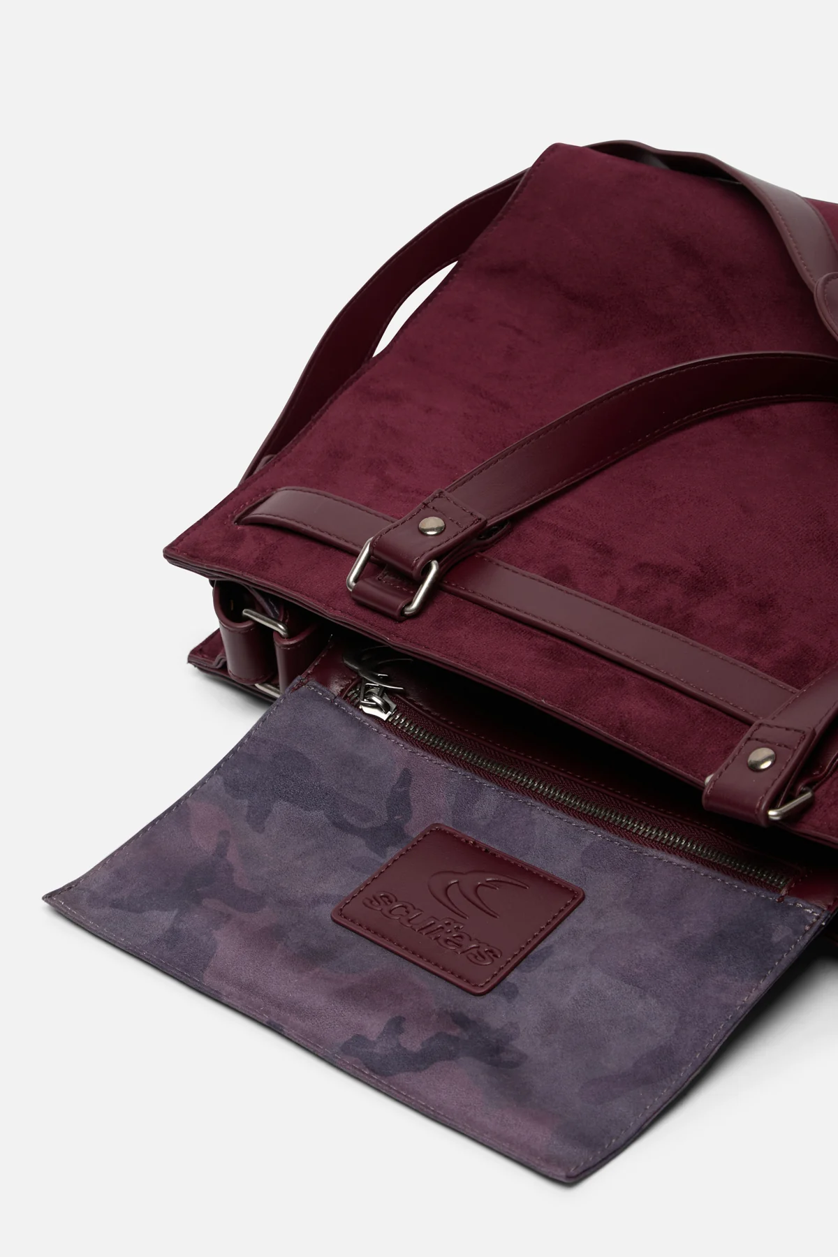 Office Burgundy Bag - Image 4