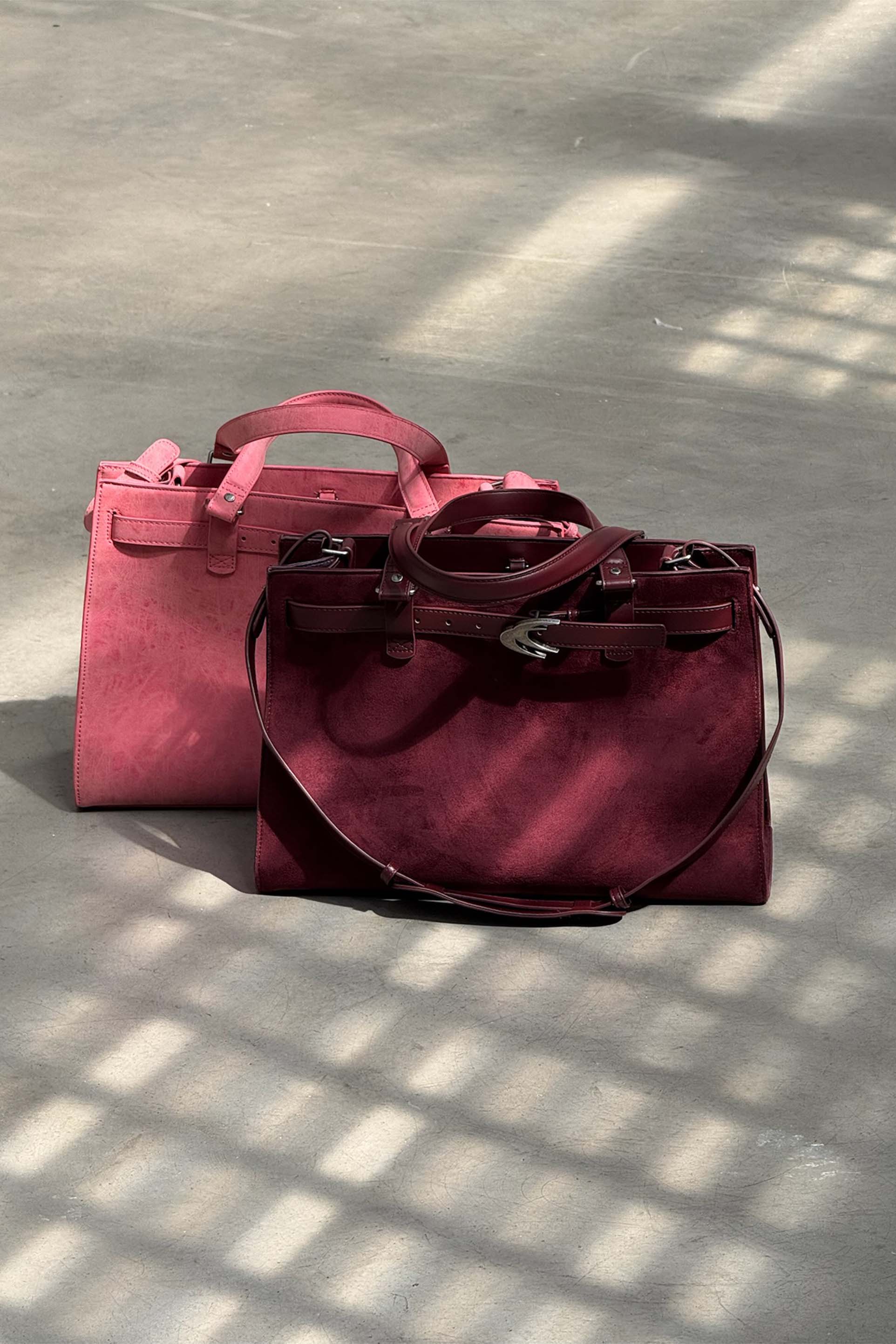 Office Burgundy Bag - Image 8