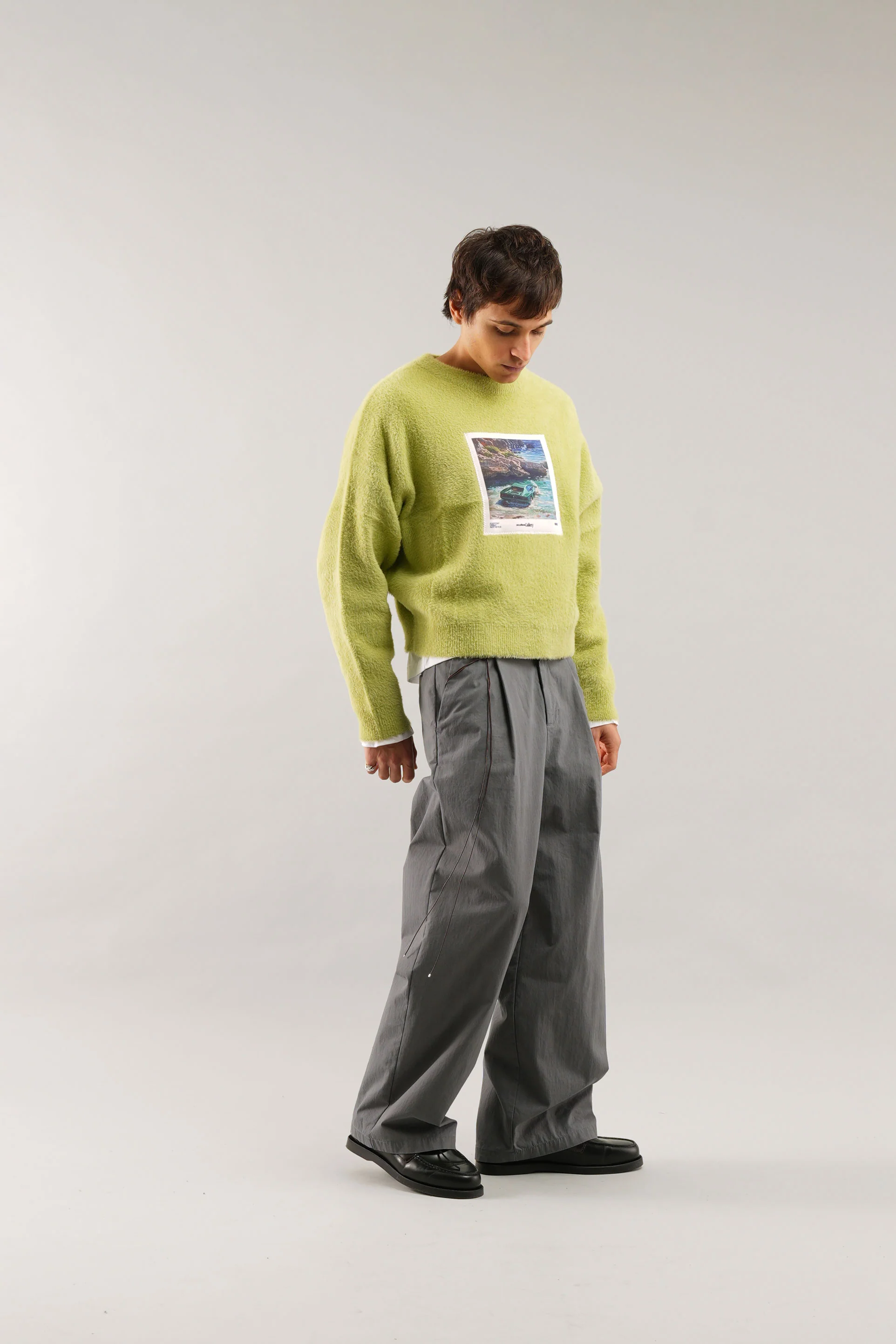Oil #1 Green Knit - Image 5