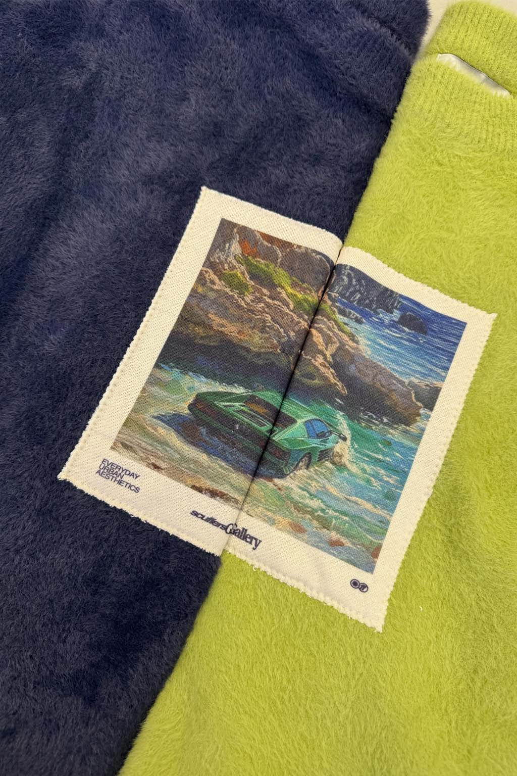 Oil #1 Navy Knit - Image 6