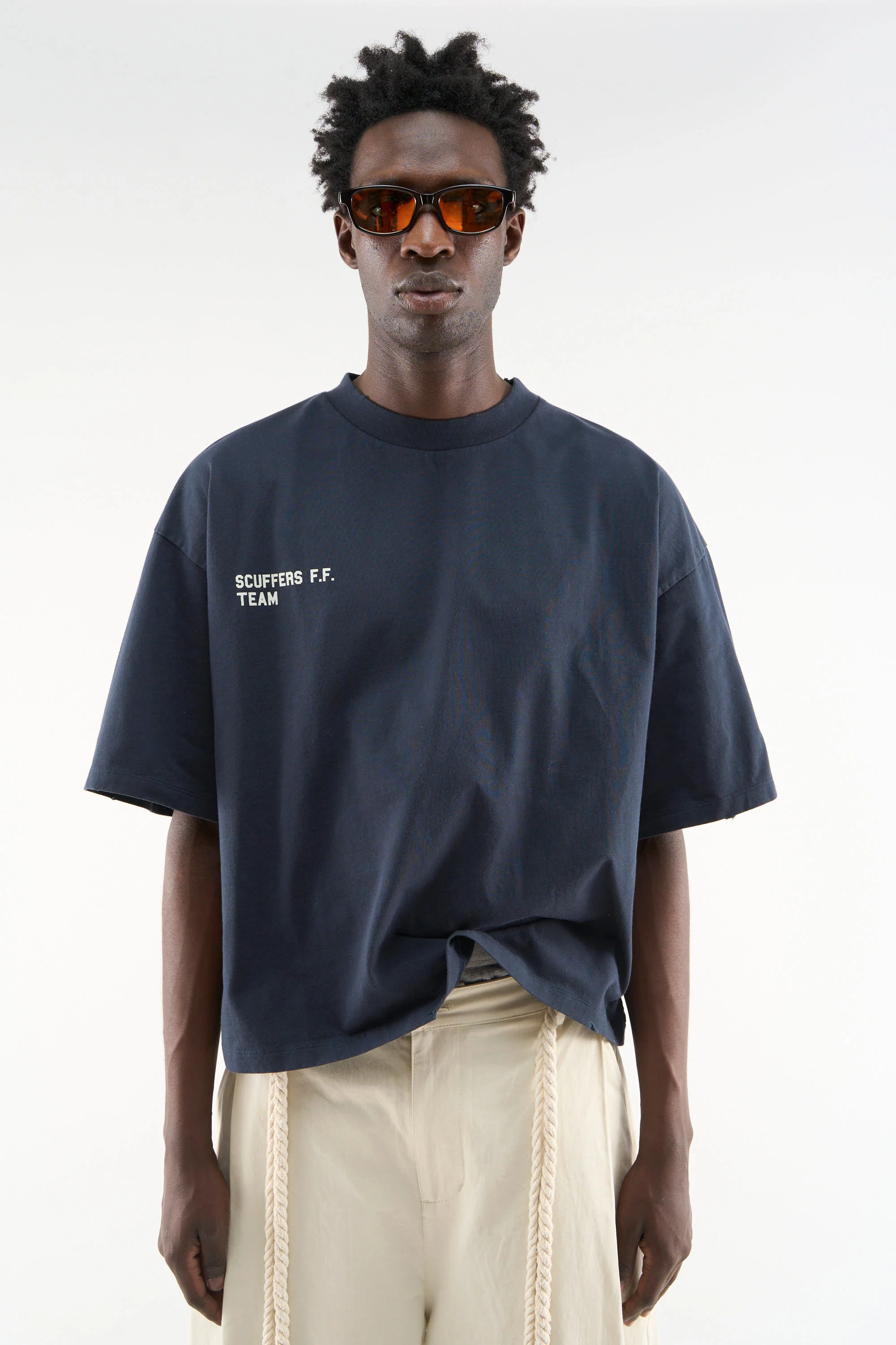 Omega Navy T-Shirt - Image 3