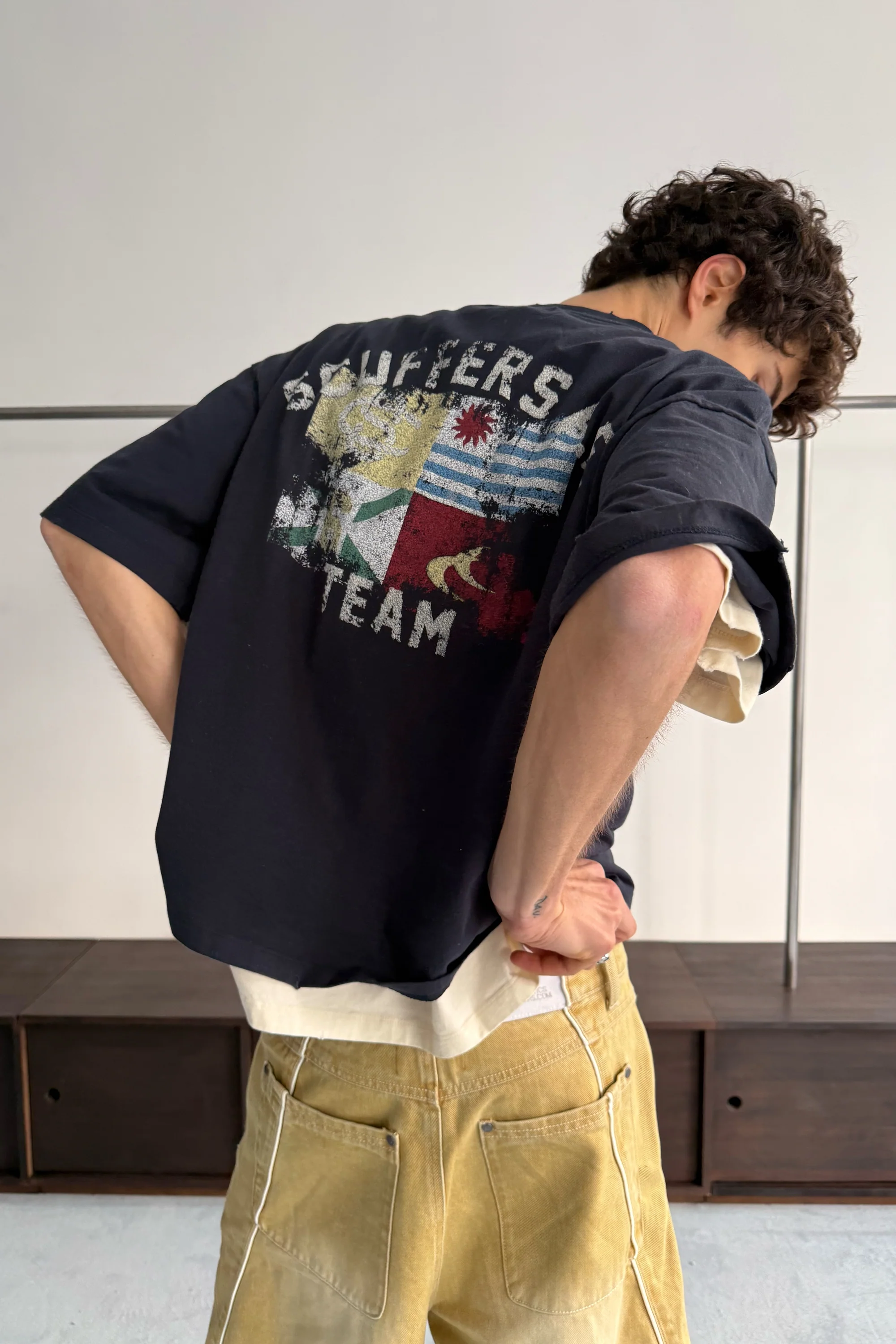 Omega Navy T-Shirt - Image 6