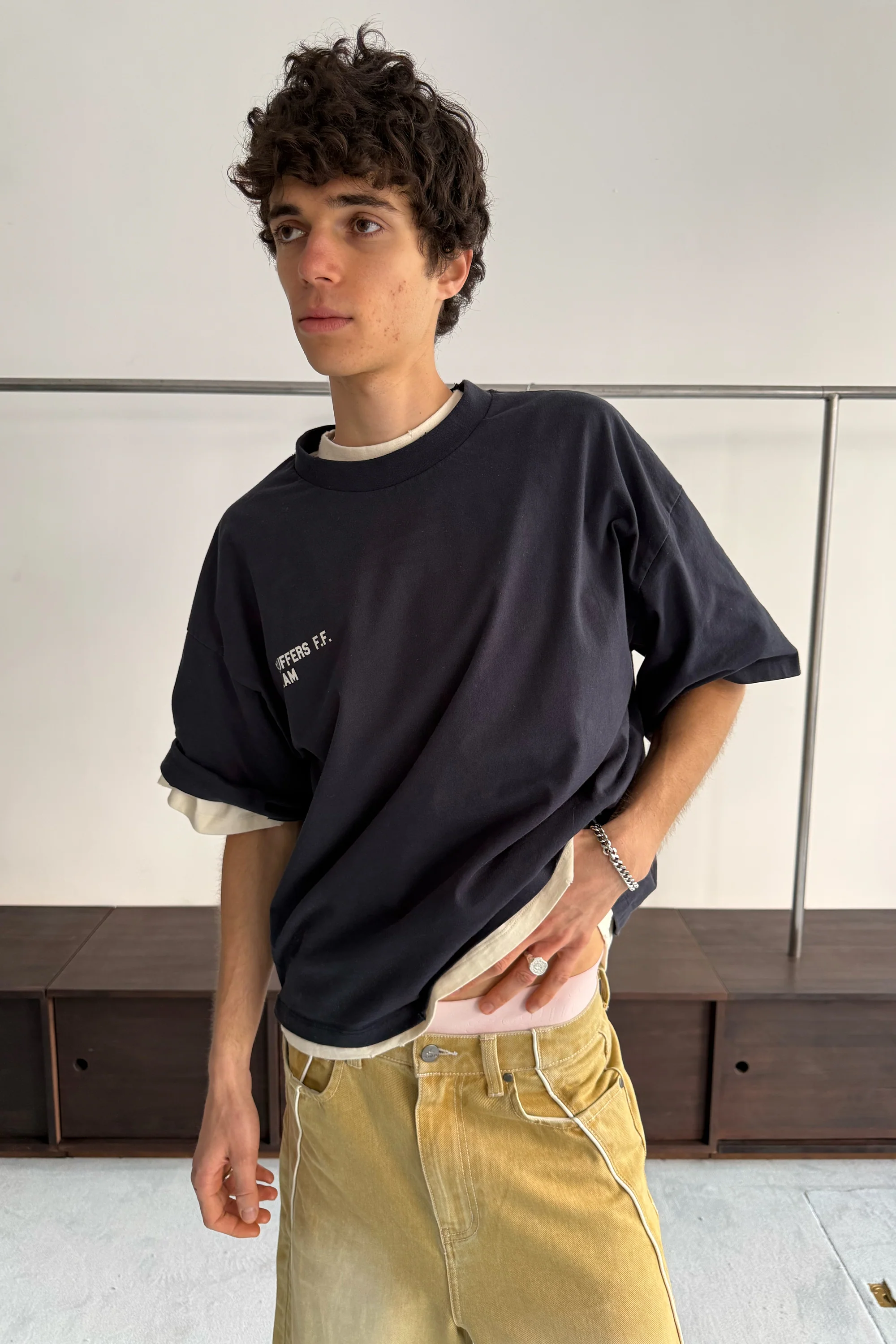 Omega Navy T-Shirt - Image 7