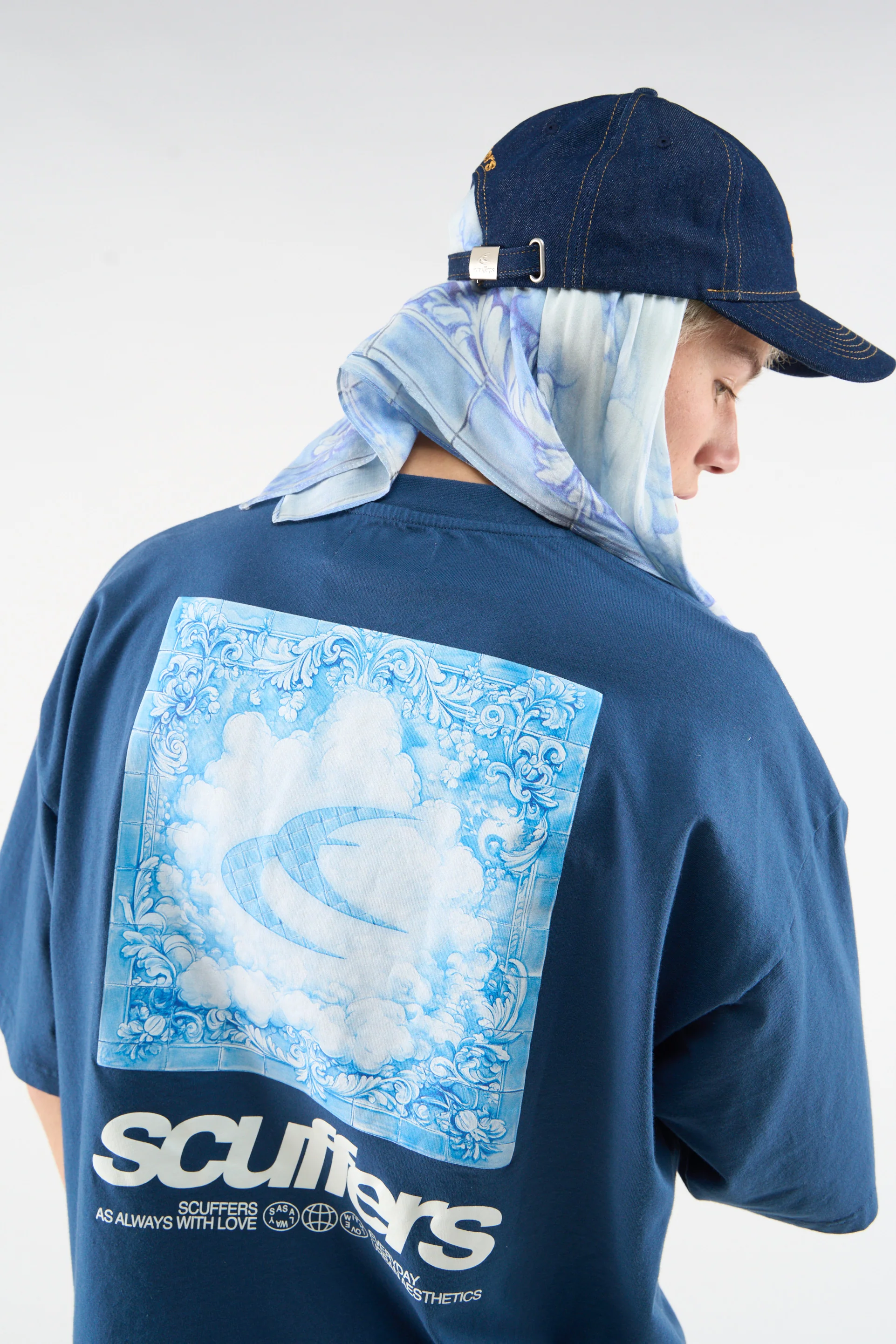 Oporto Blue Bandana - Image 2