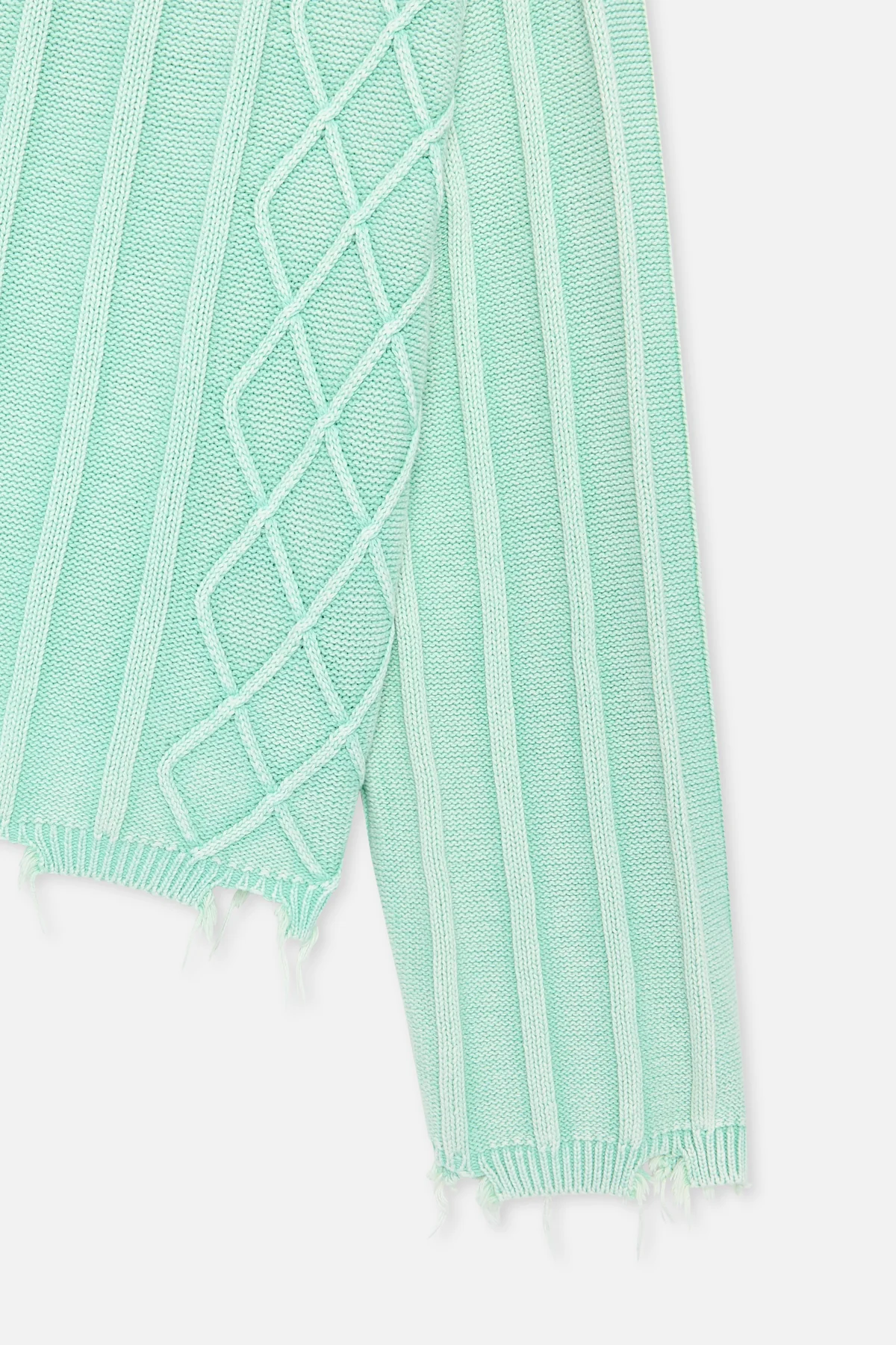 Oversized Green Trench Jersey - Image 10