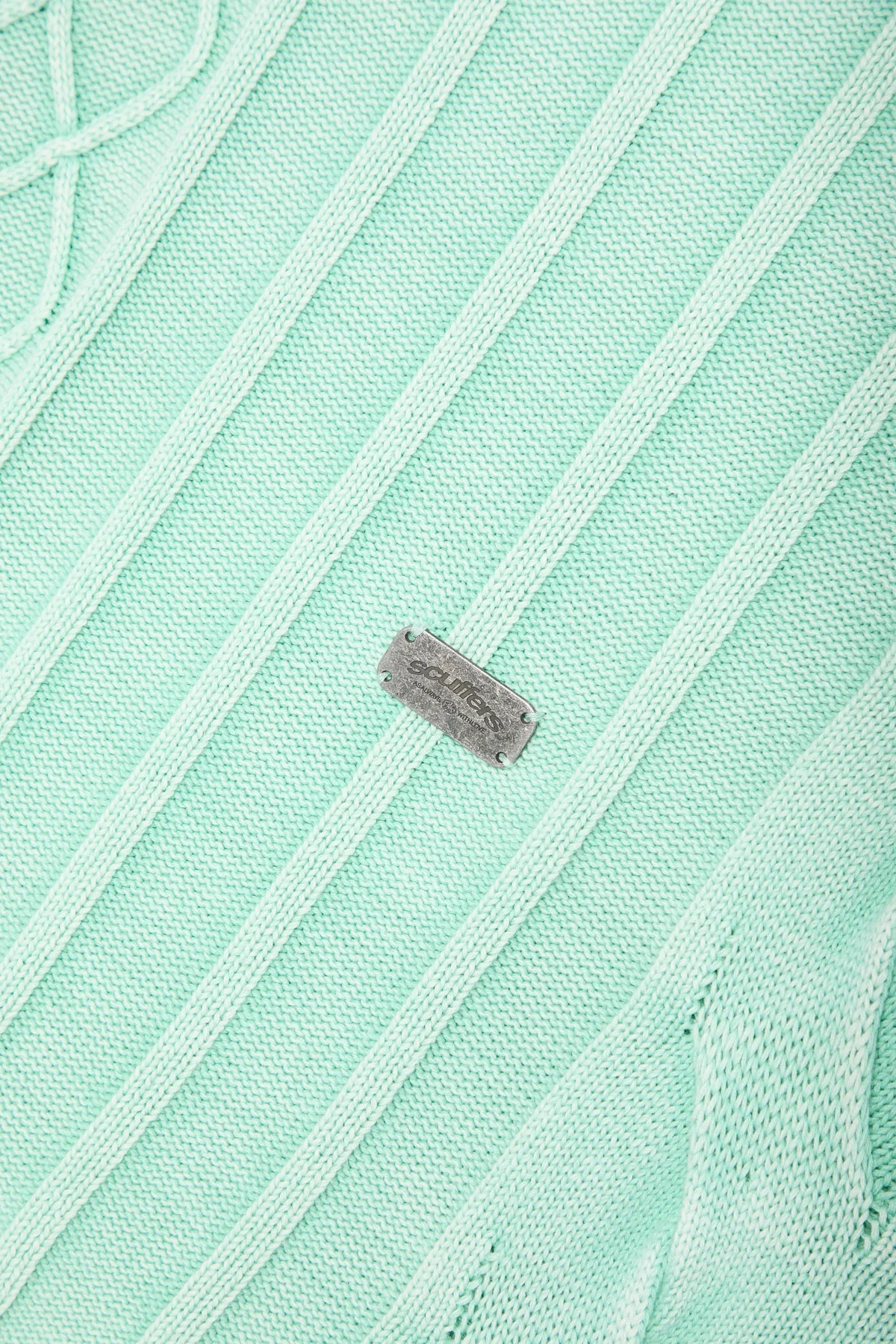 Oversized Green Trench Jersey - Image 7
