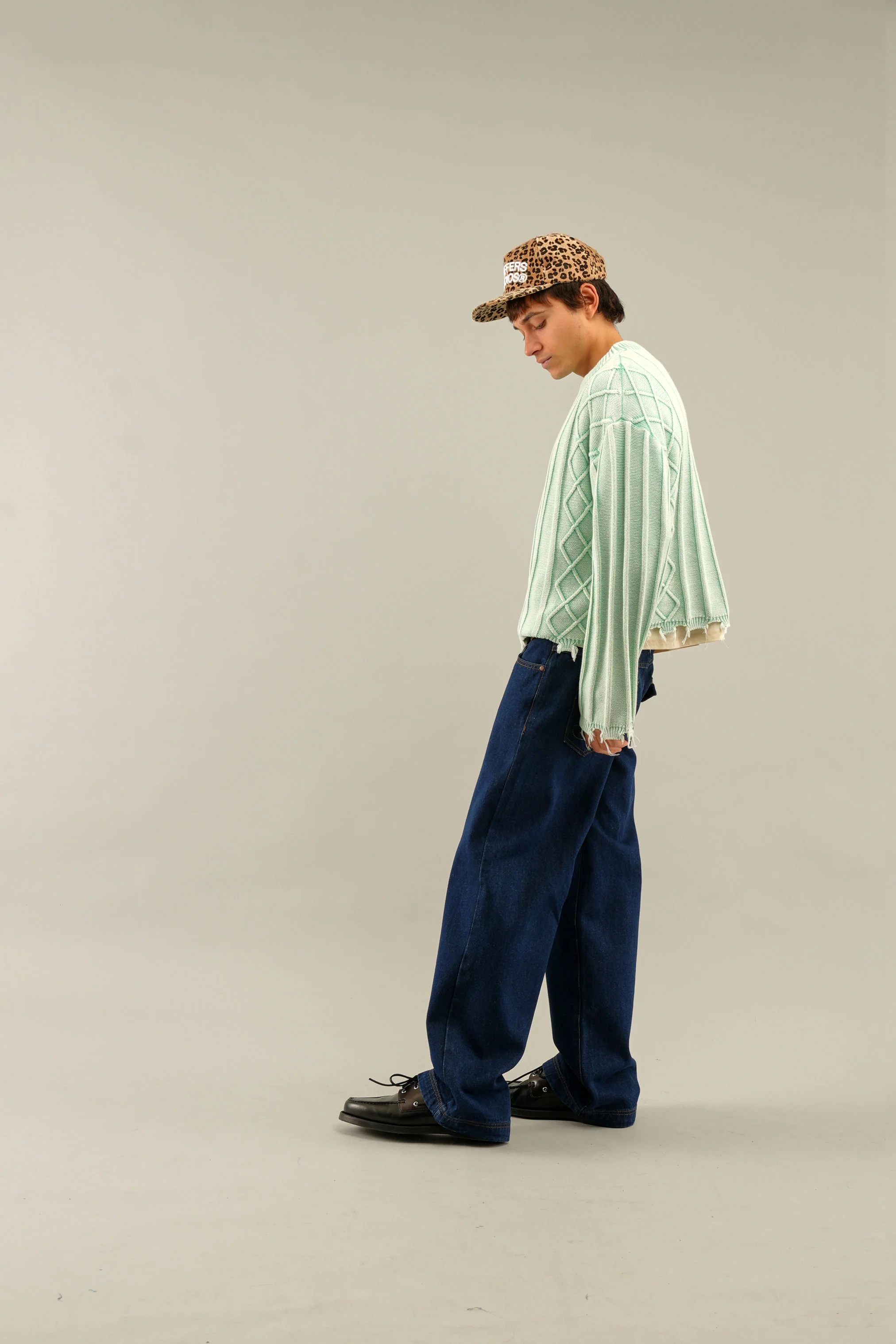 Oversized Green Trench Jersey - Image 8