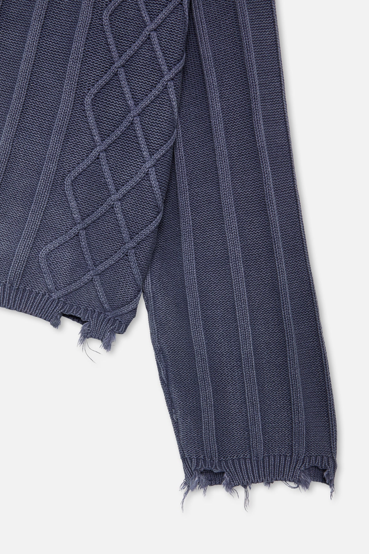 Oversized Navy Trench Jersey - Image 10