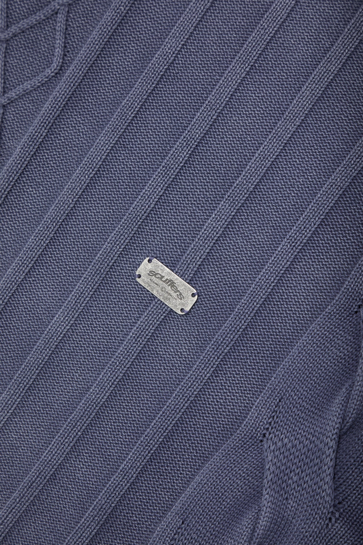 Oversized Navy Trench Jersey - Image 9