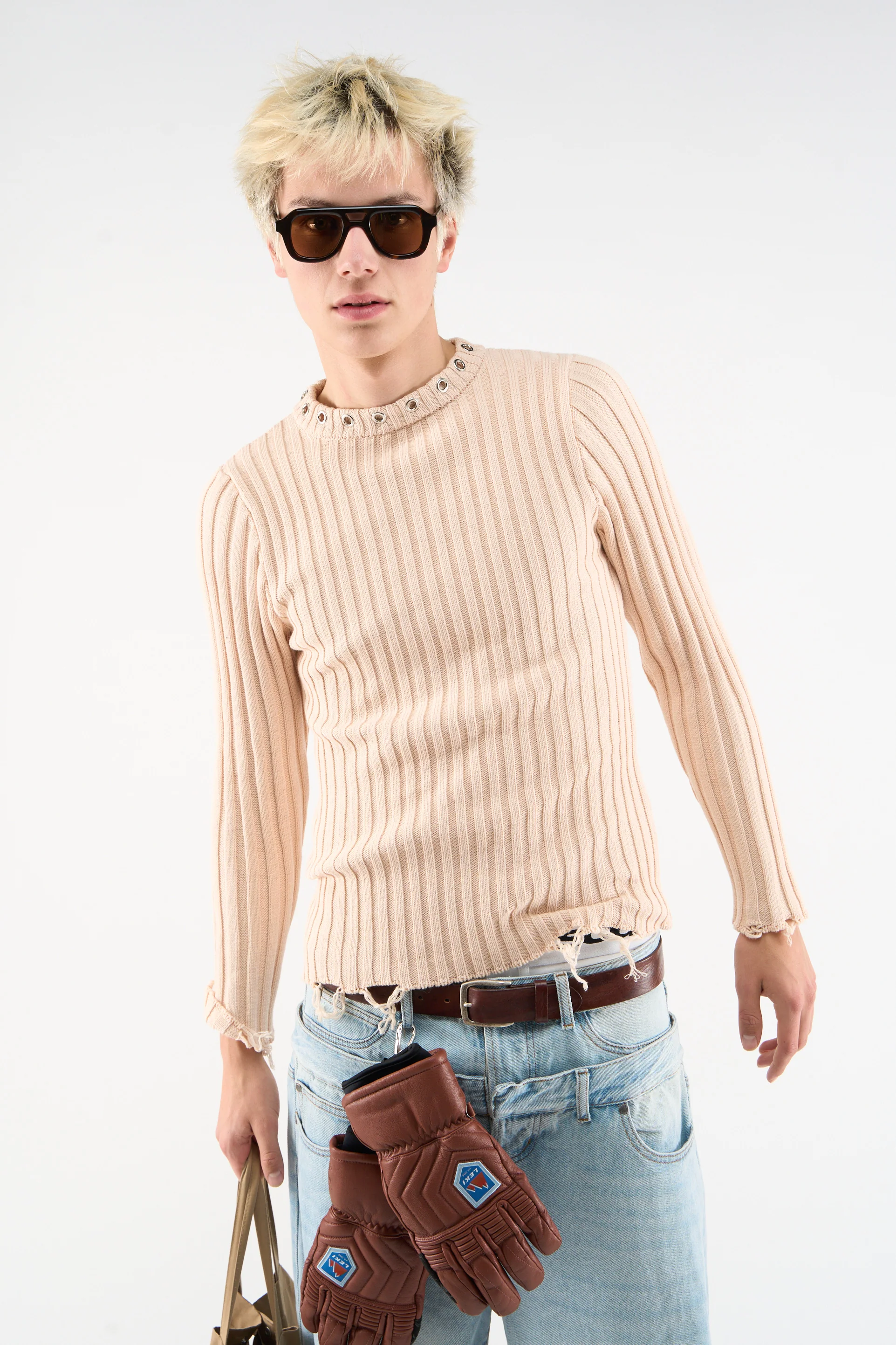 Paris Ecru Knit - Image 2