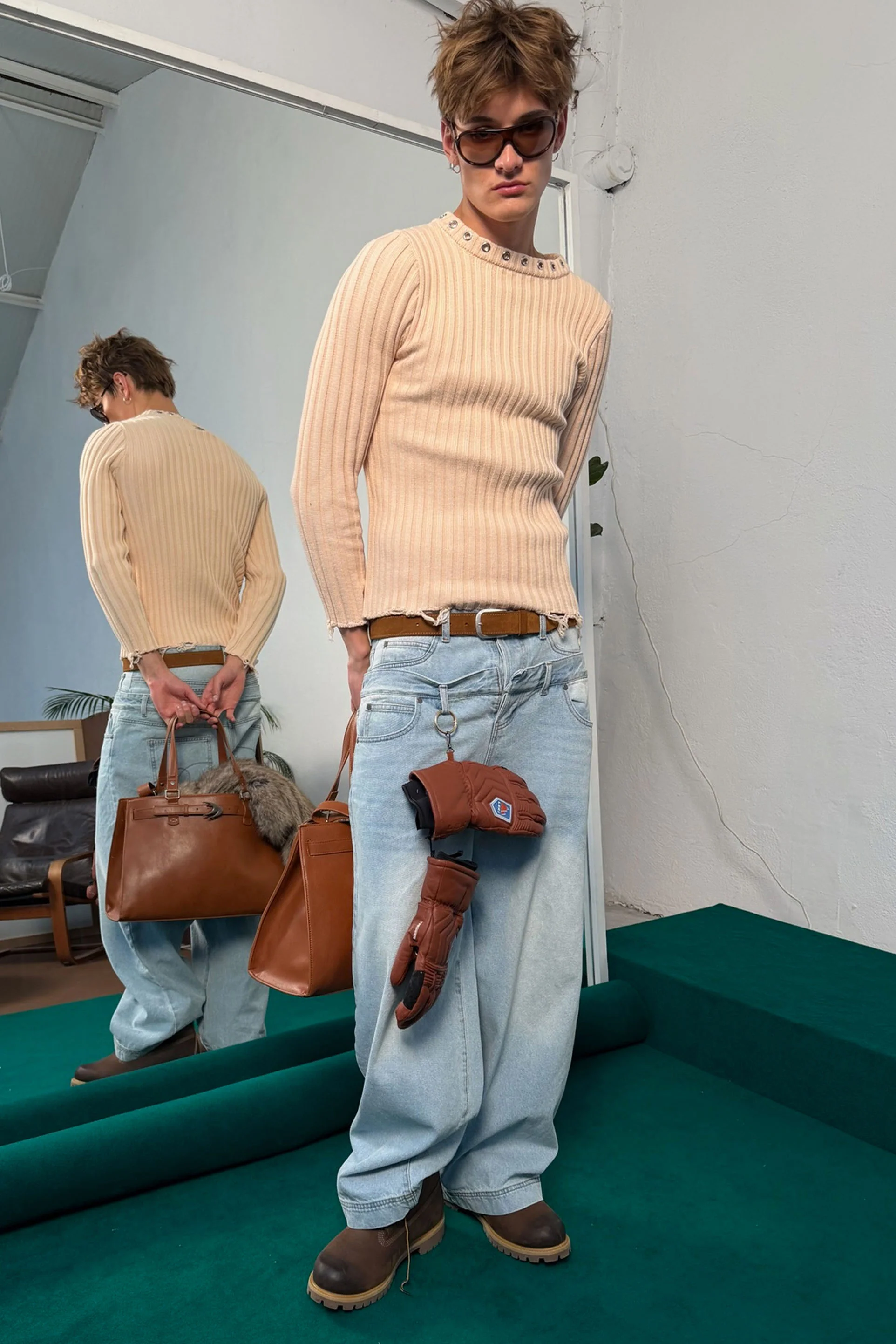 Paris Ecru Knit - Image 7