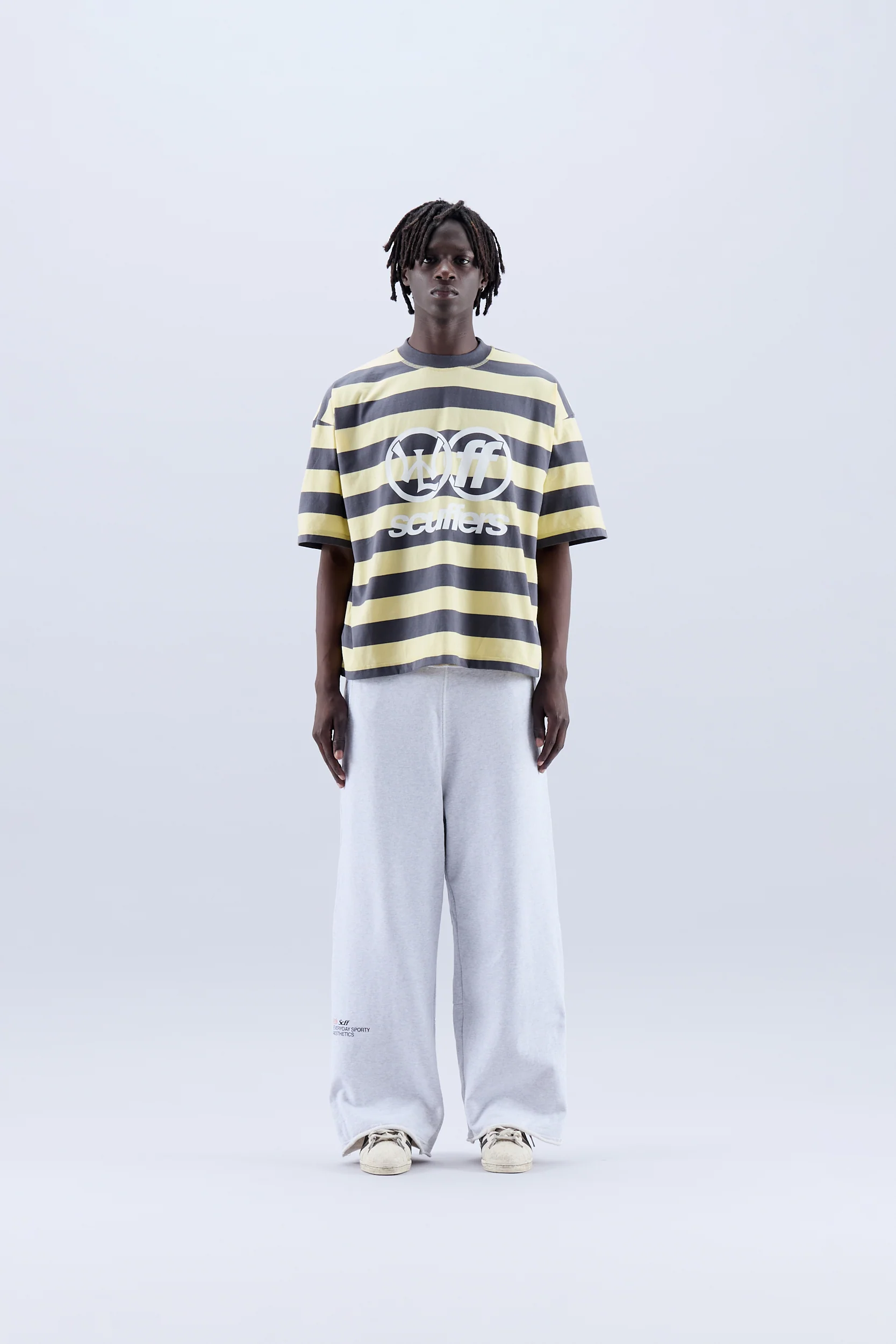 Paris Yellow Striped T-Shirt - Image 4