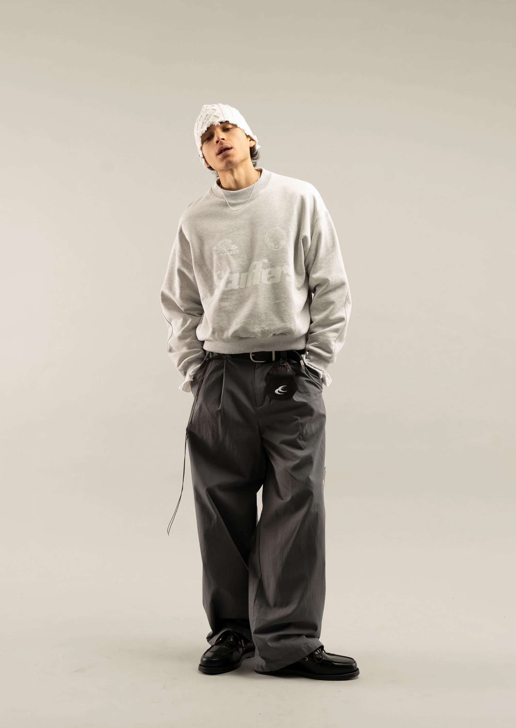 Pearl Grey Crewneck - Image 2