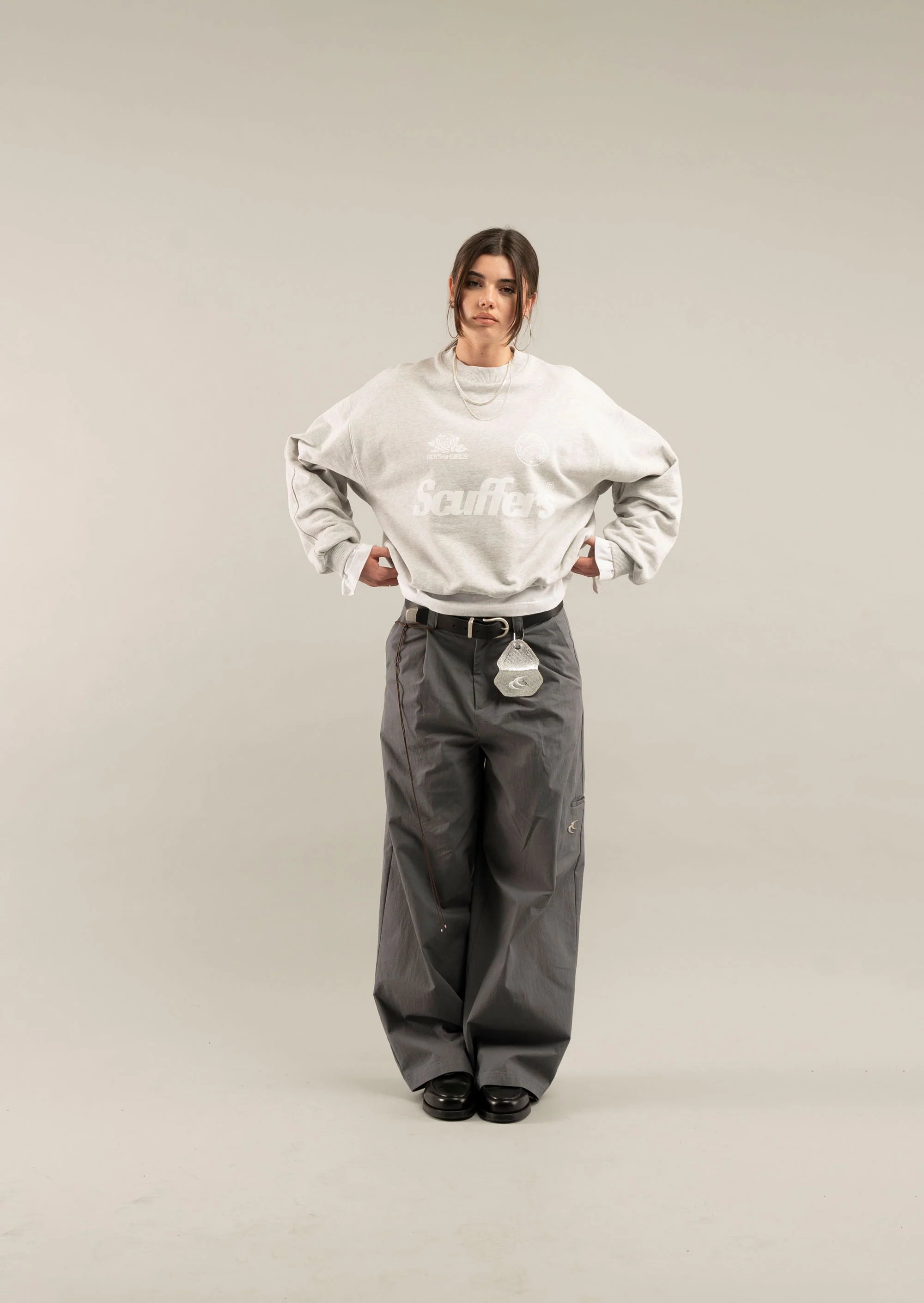 Pearl Grey Crewneck - Image 4