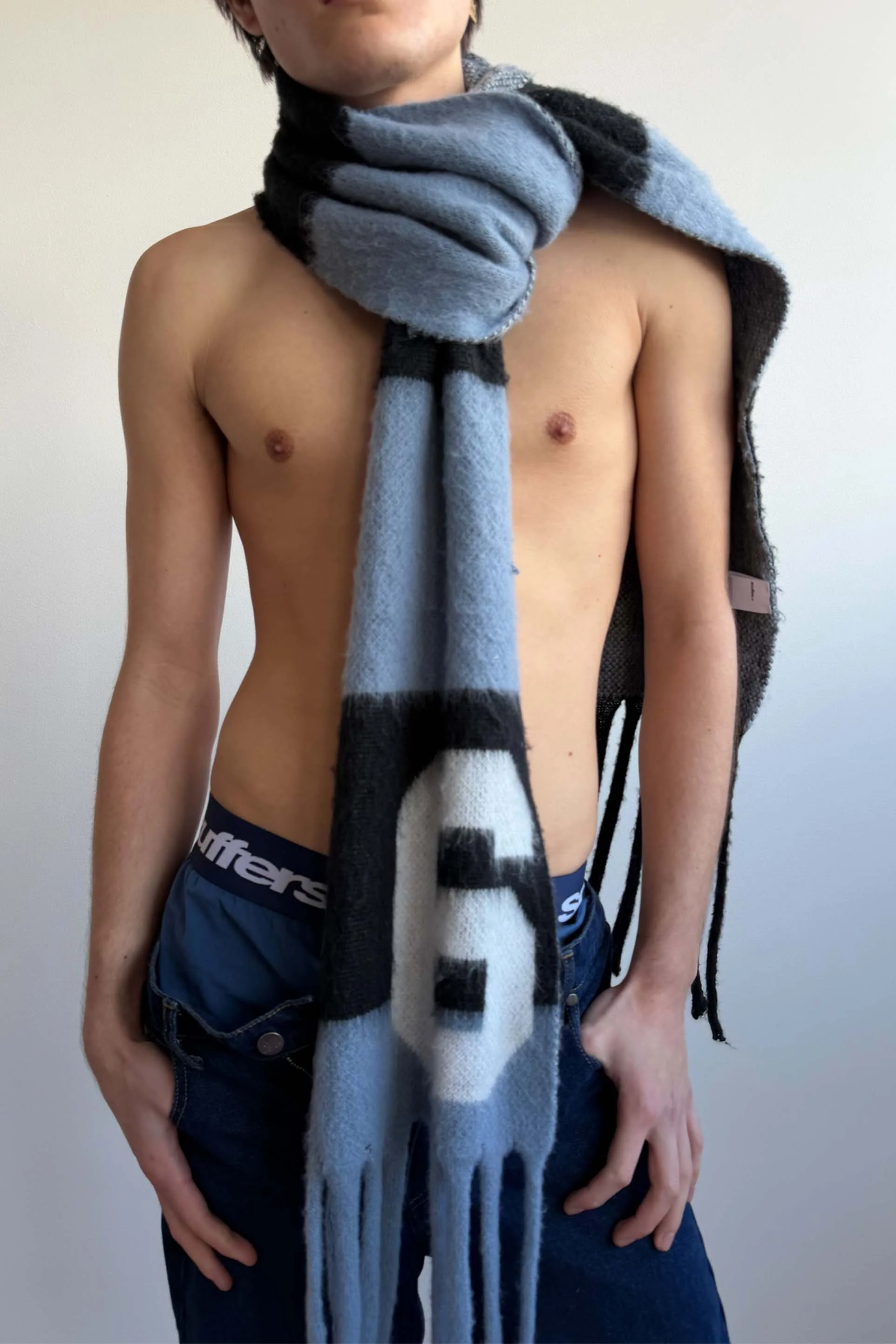 Picadilly Blue Scarf - Image 3