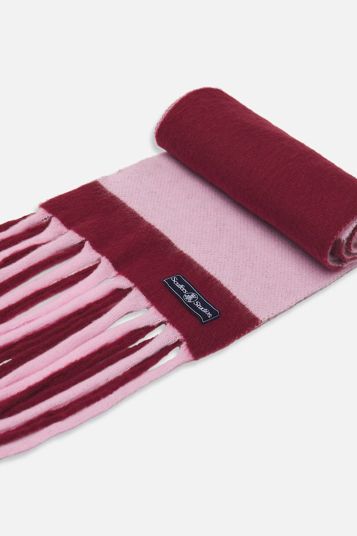 Picadilly Burgundy Scarf - Image 4