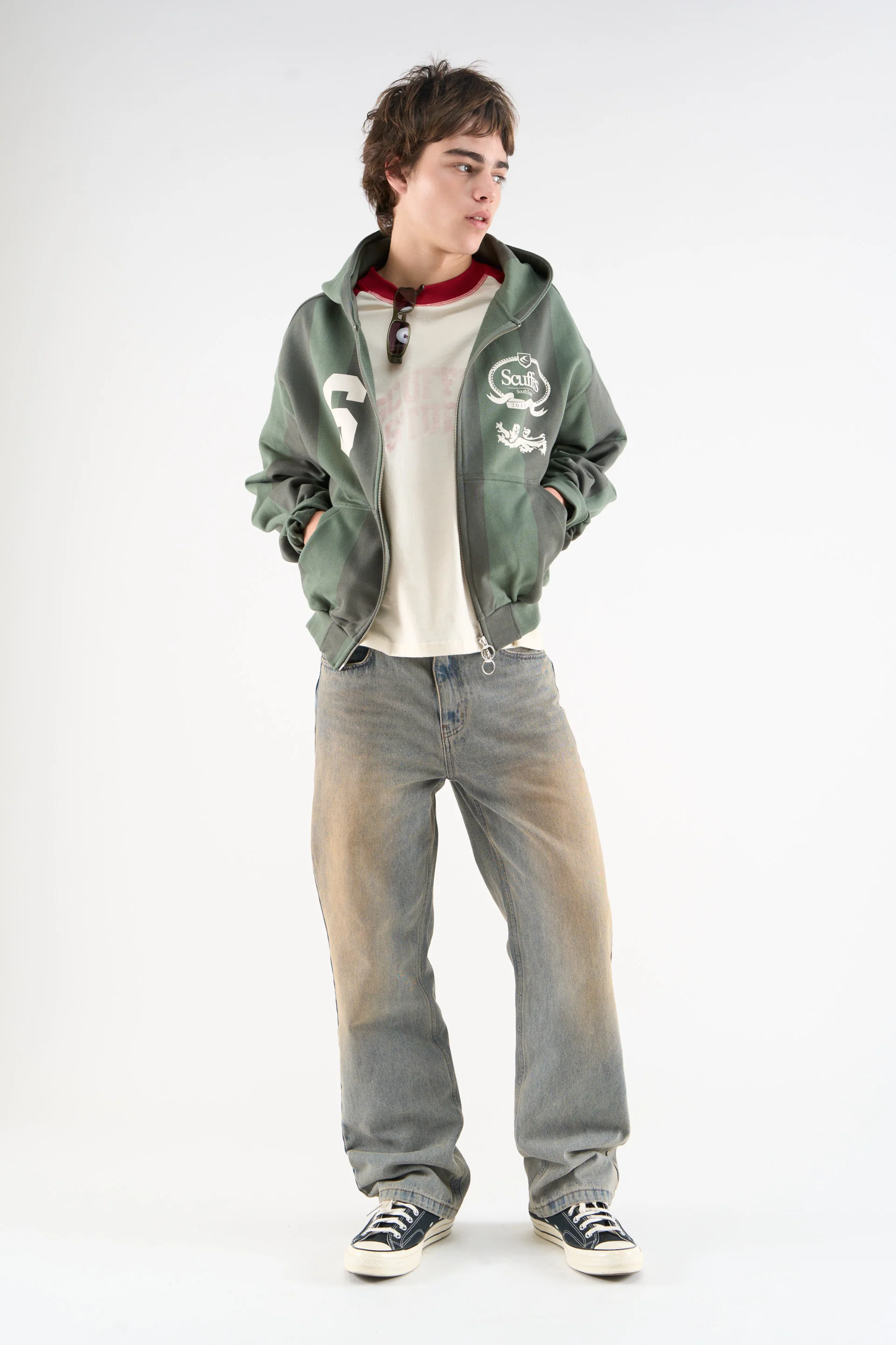 Picadilly Green Zipper - Image 2