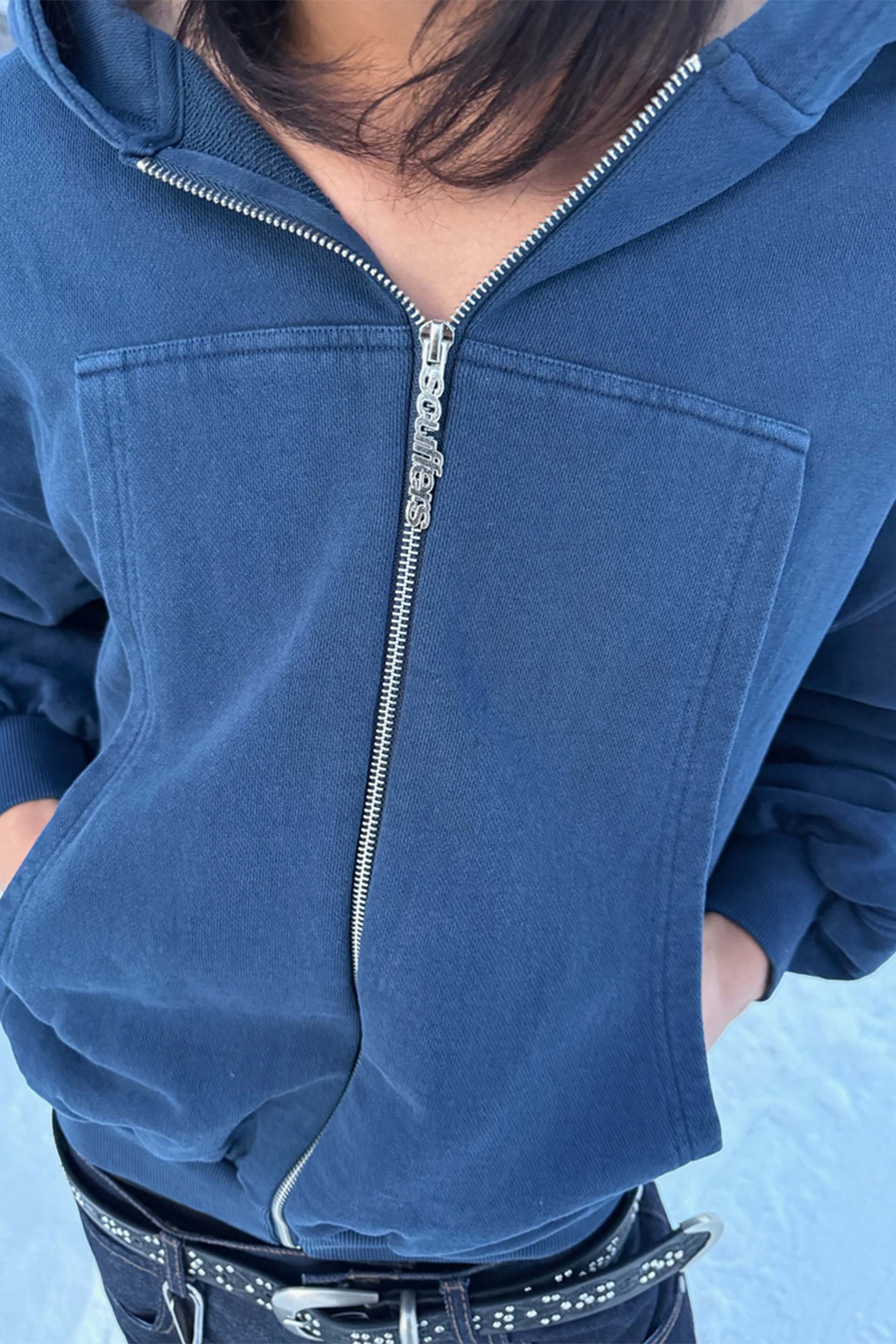 Pick Pocket Navy Zipper - Image 5