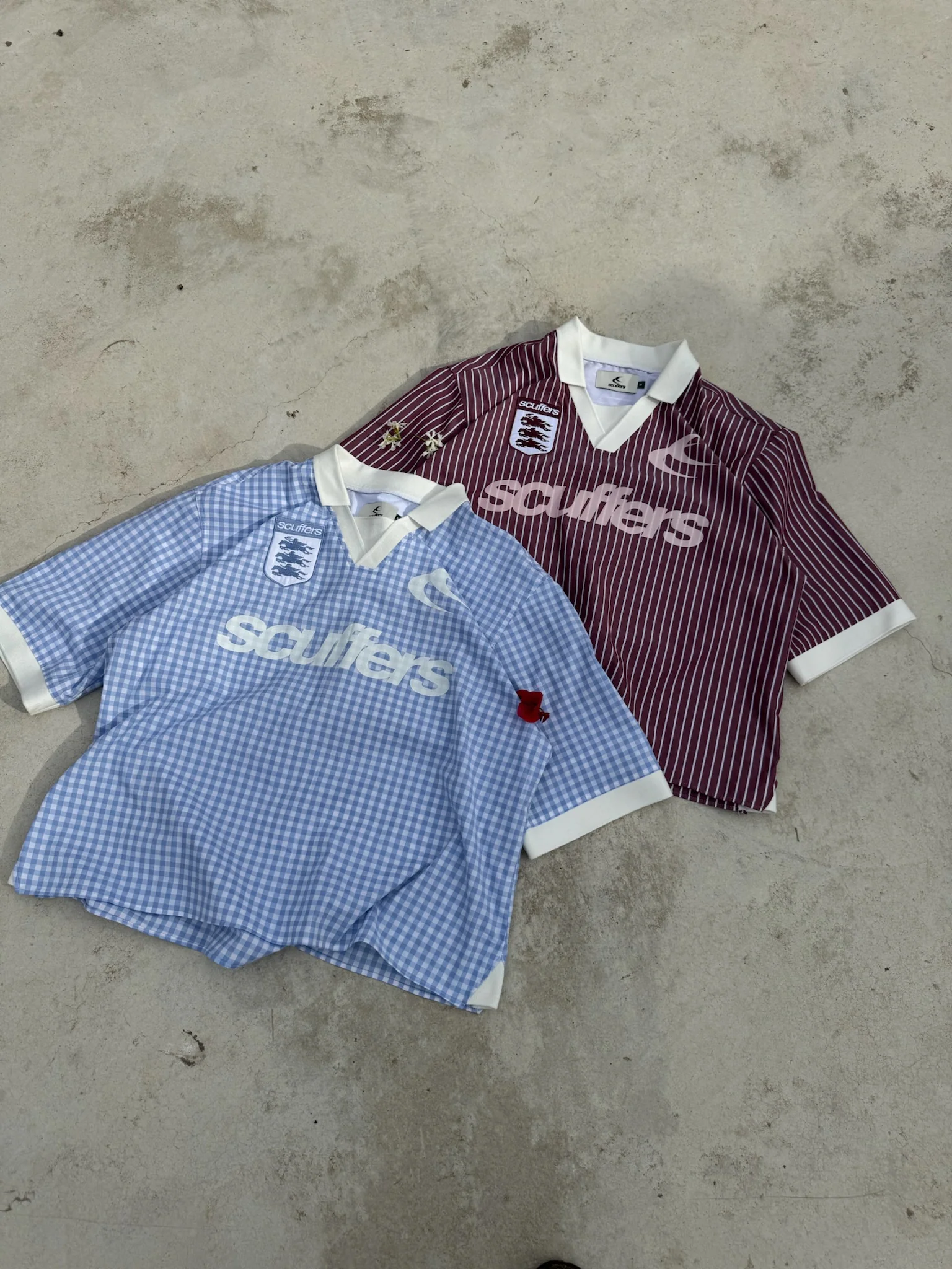 Picnic Football Burgundy Shirt - Image 8