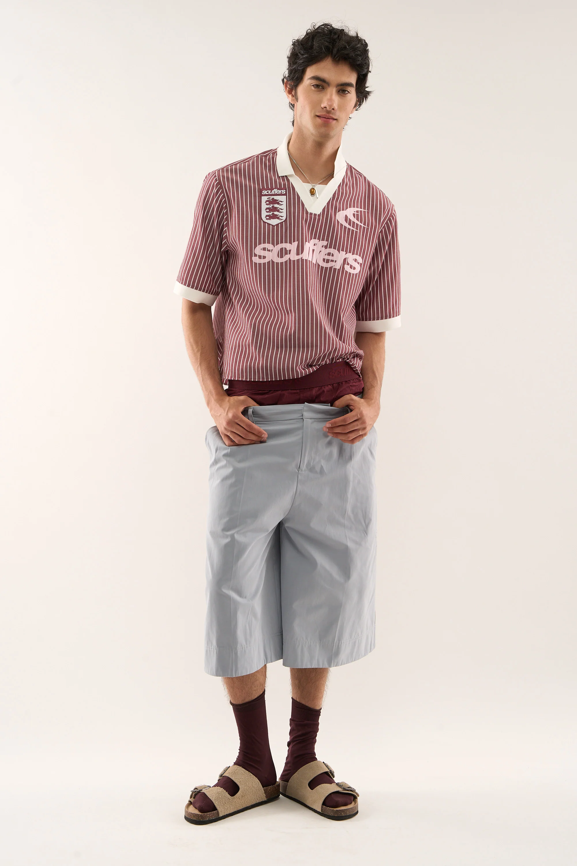 Picnic Football Burgundy Shirt - Image 2