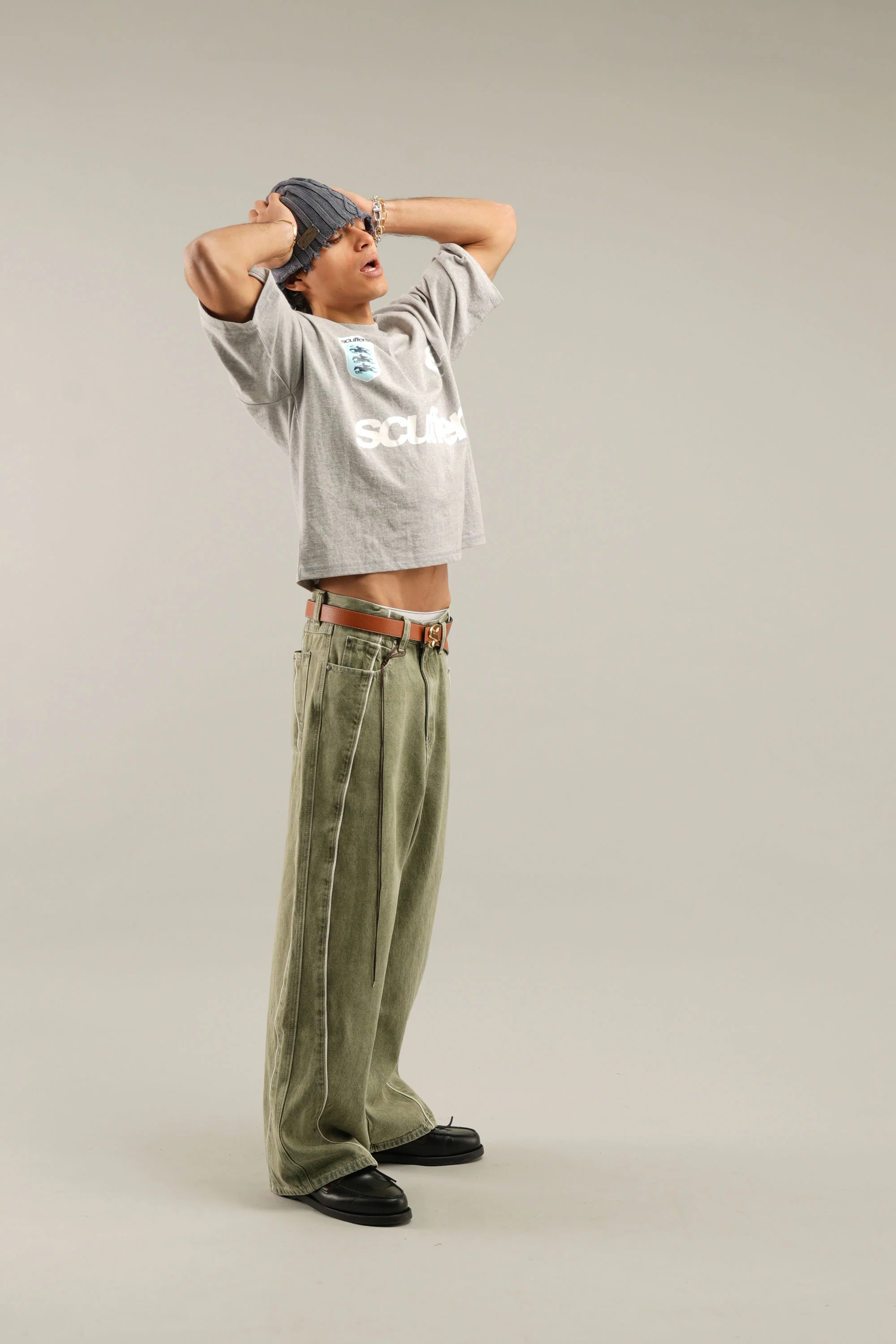Picnic Grey T-Shirt - Image 4