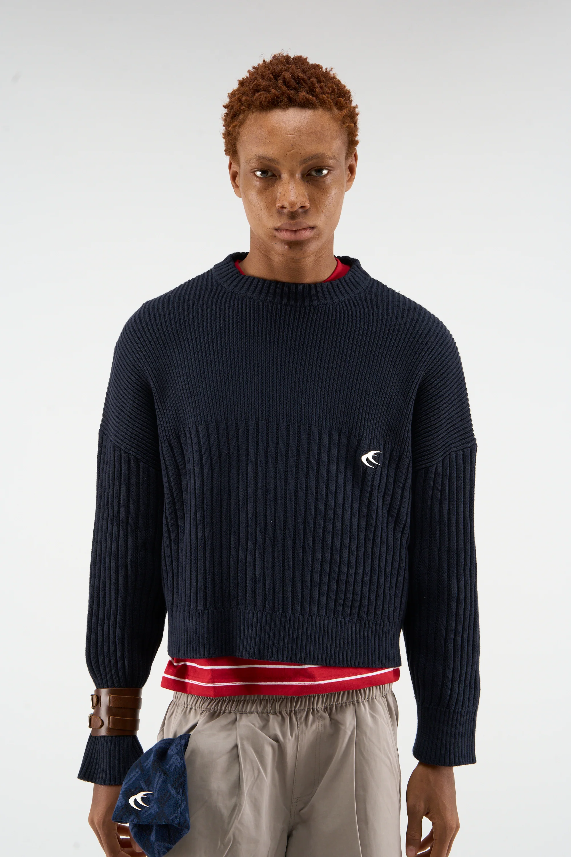 Pin Navy Knit - Image 6