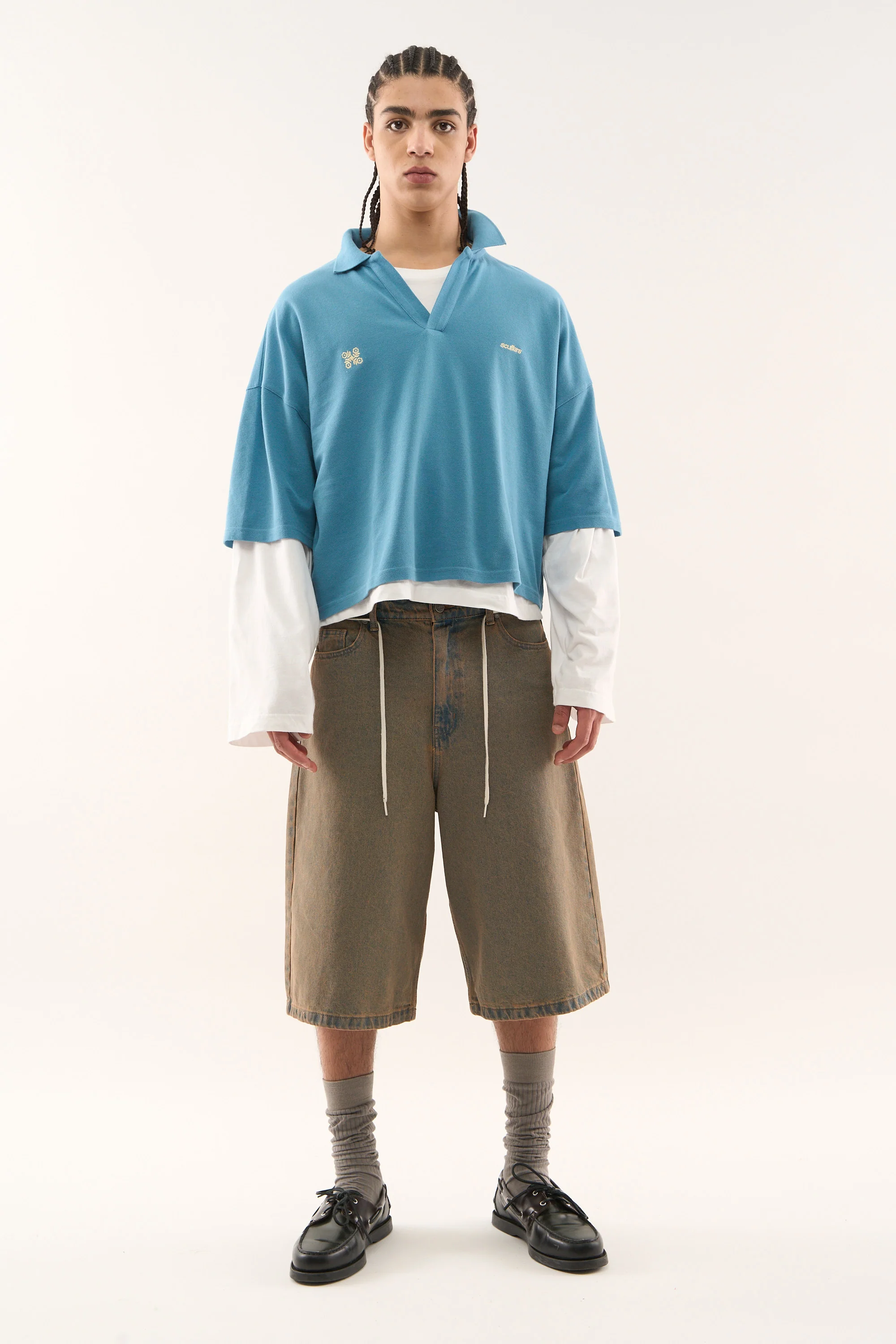 Pininfirina Blue Polo - Image 2